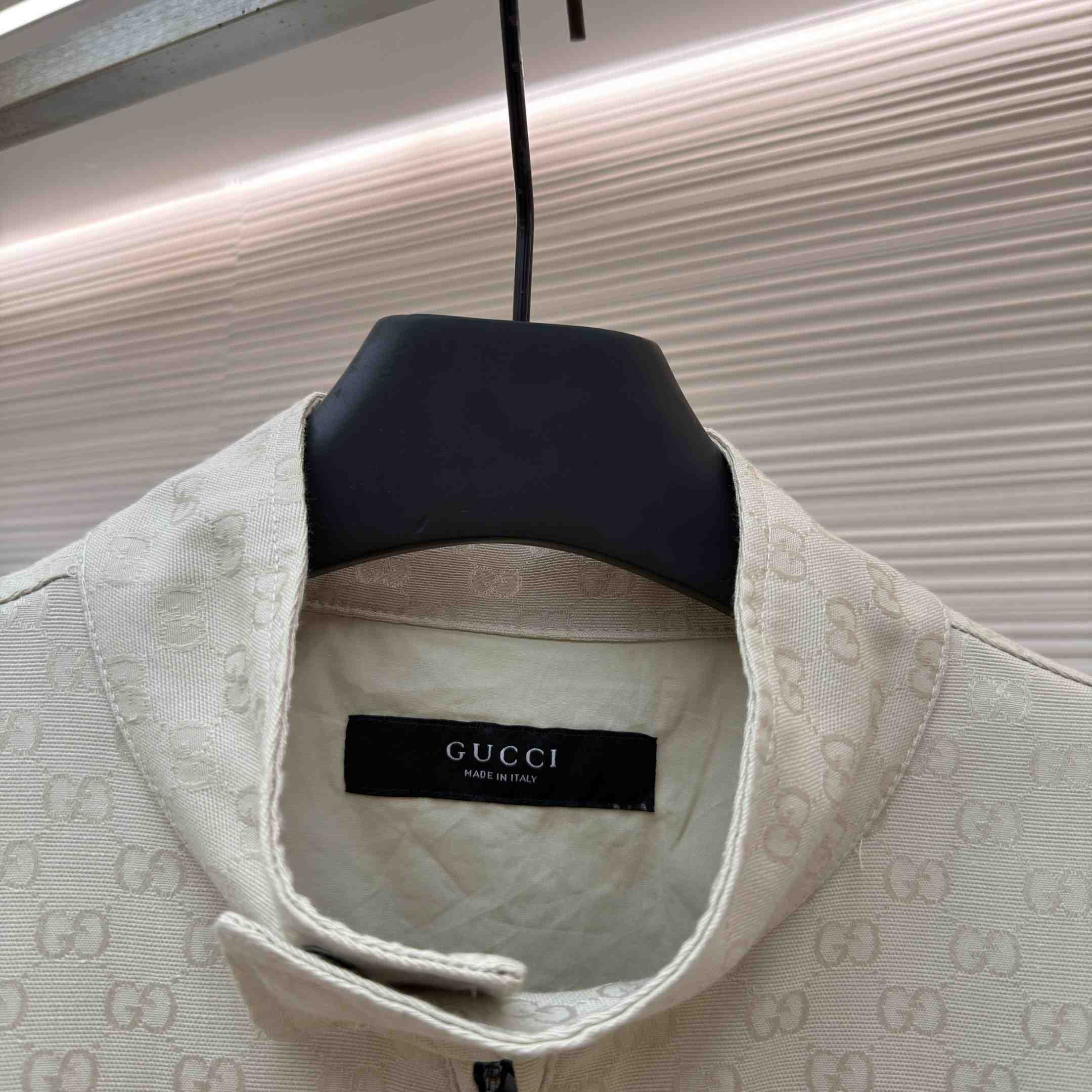 Gucci GG Cotton Canvas Jacket - DesignerGu