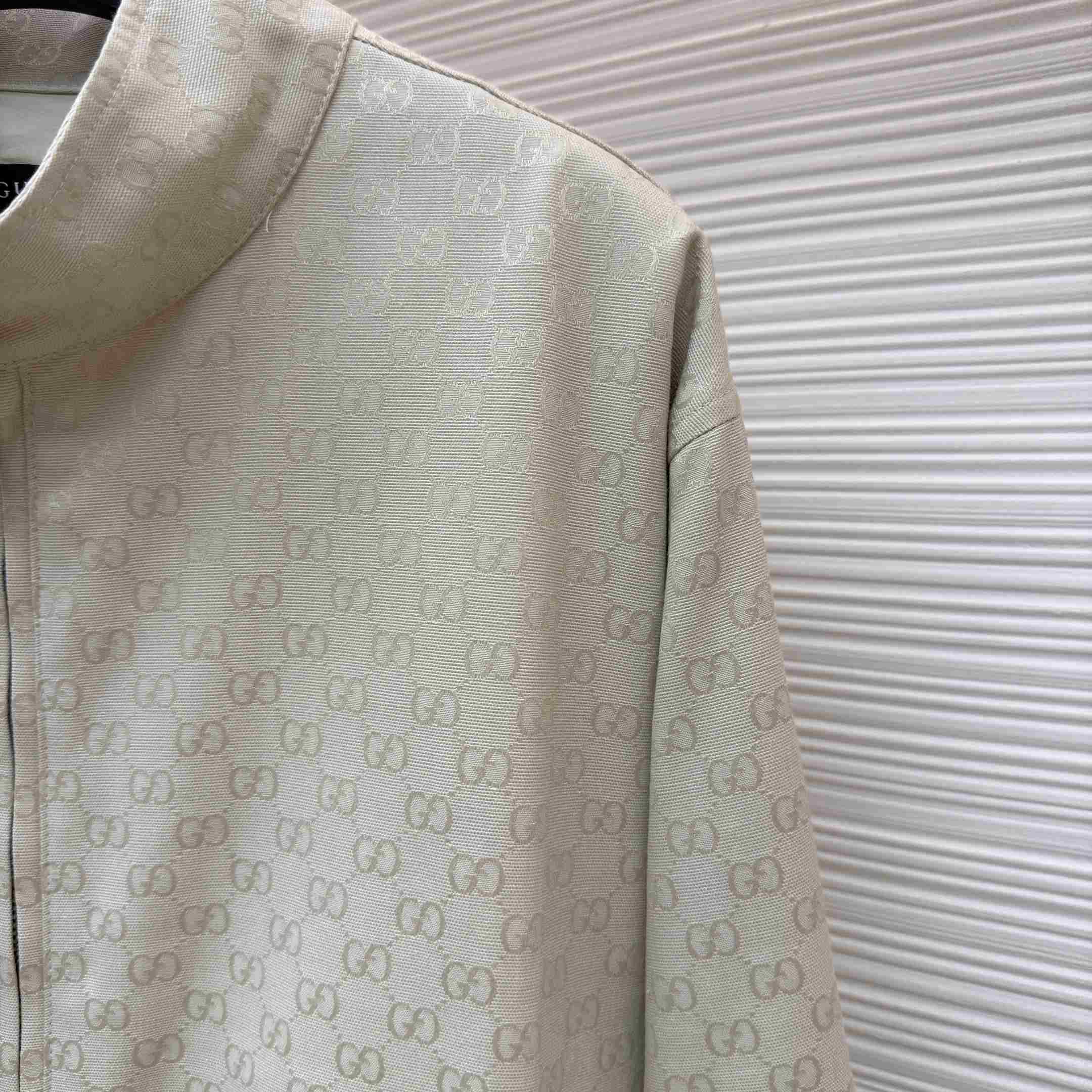 Gucci GG Cotton Canvas Jacket - DesignerGu