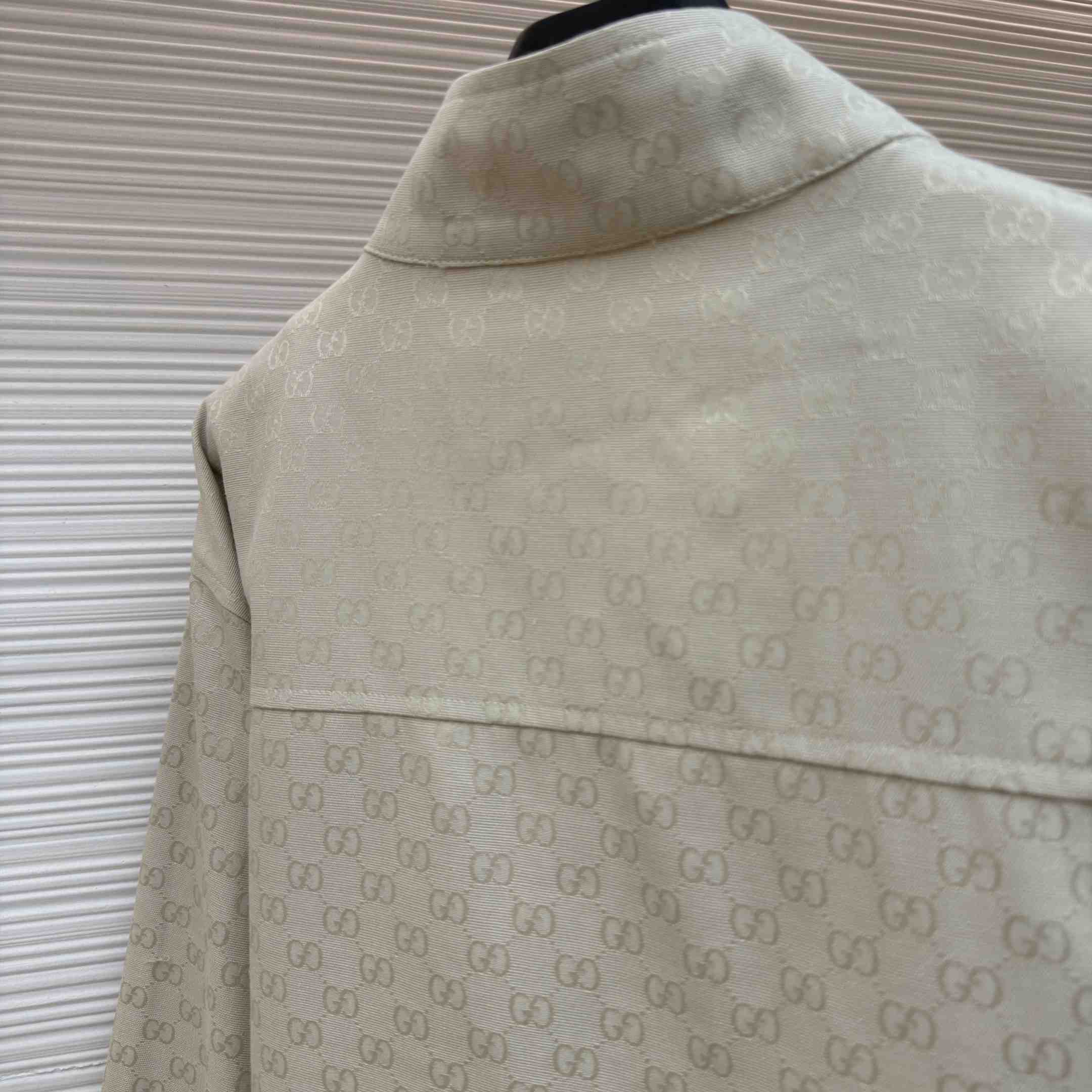Gucci GG Cotton Canvas Jacket - DesignerGu