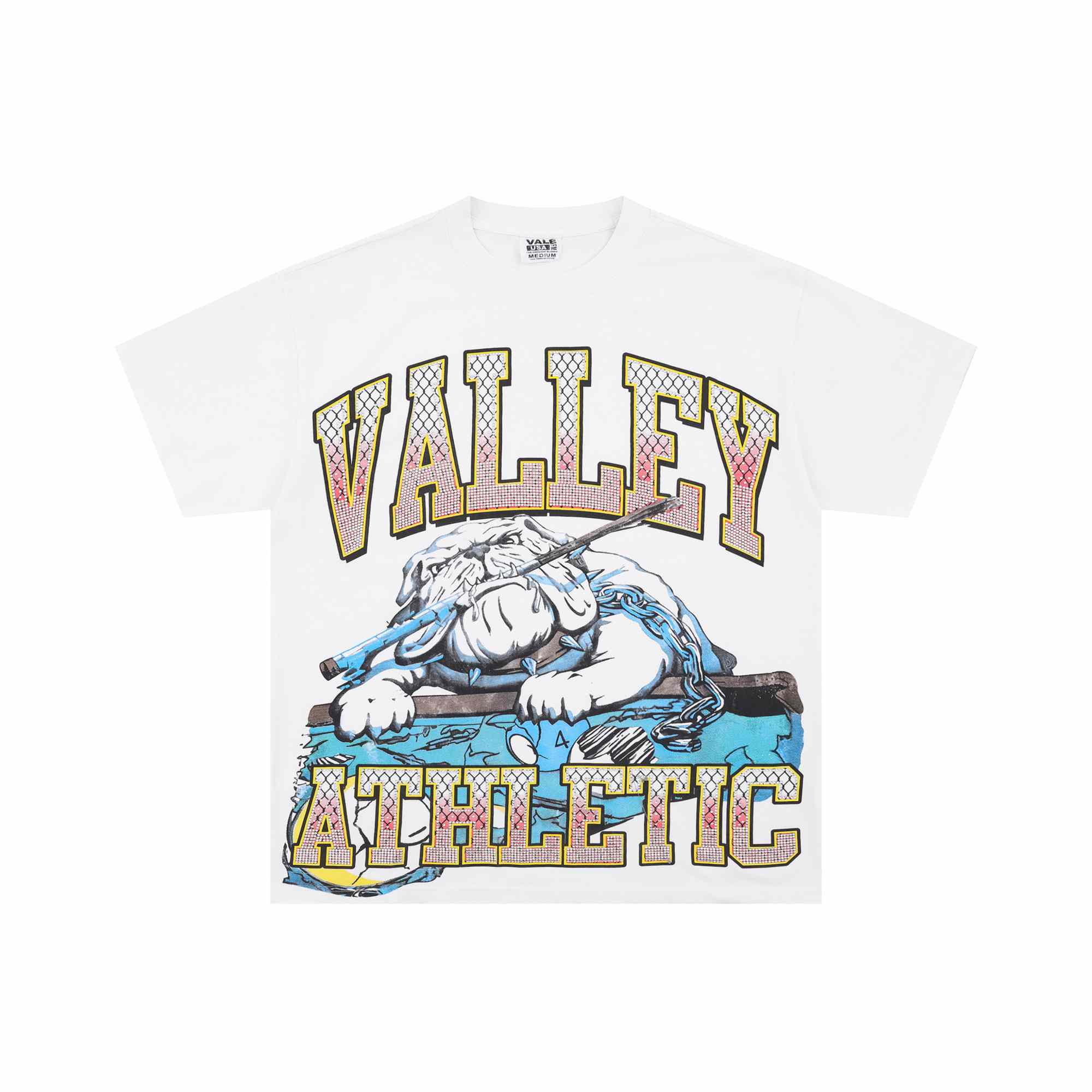 Vale Forever Polo Bling Tee 'White' - DesignerGu