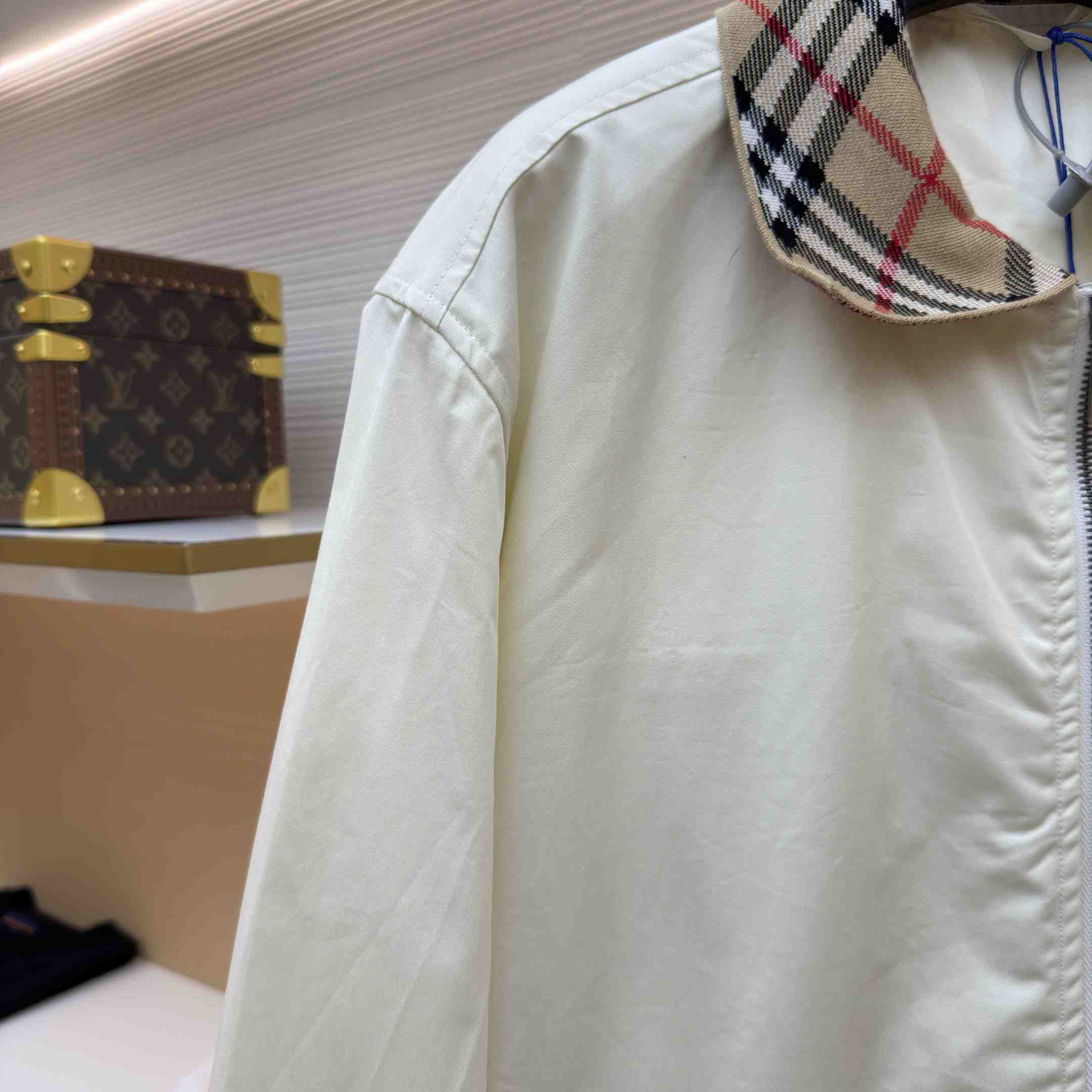 Burberry Gabardine Glenfields Harrington Jacket - DesignerGu