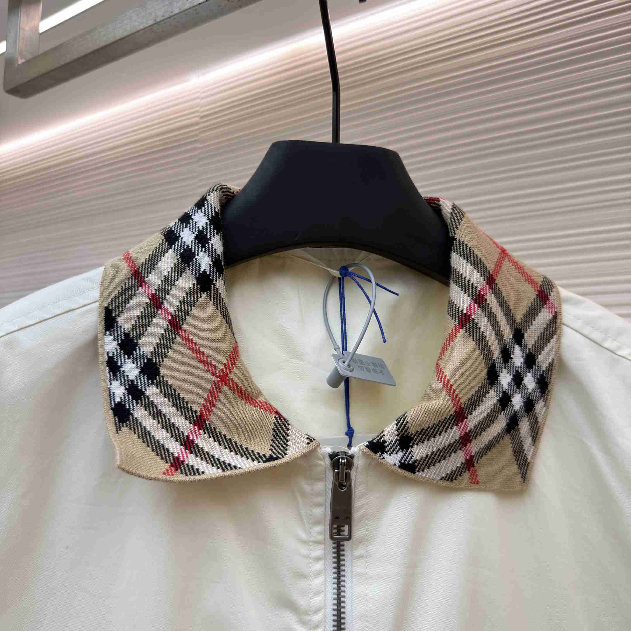 Burberry Gabardine Glenfields Harrington Jacket - DesignerGu