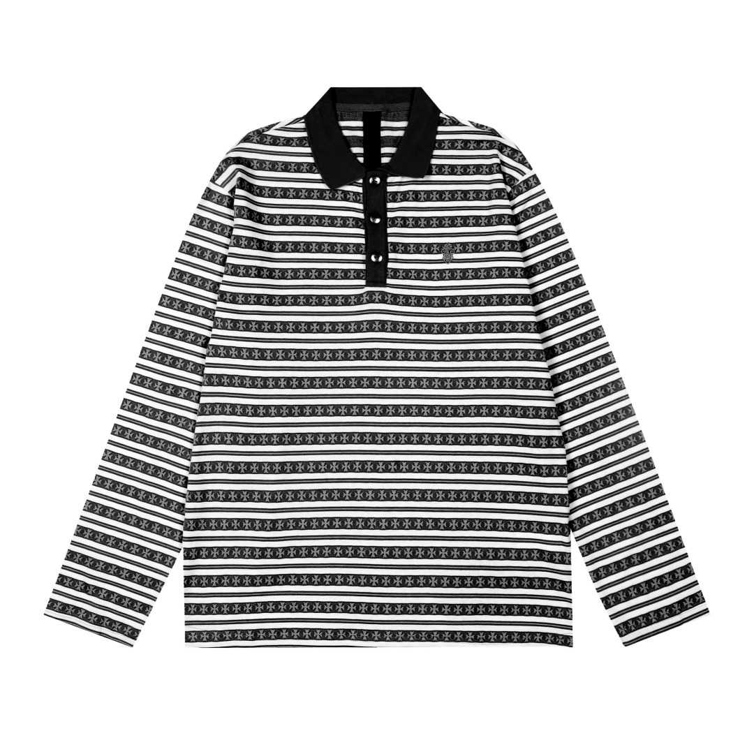 Chrome Hearts Matty Boy Teens From Mars Stripe Polo - DesignerGu