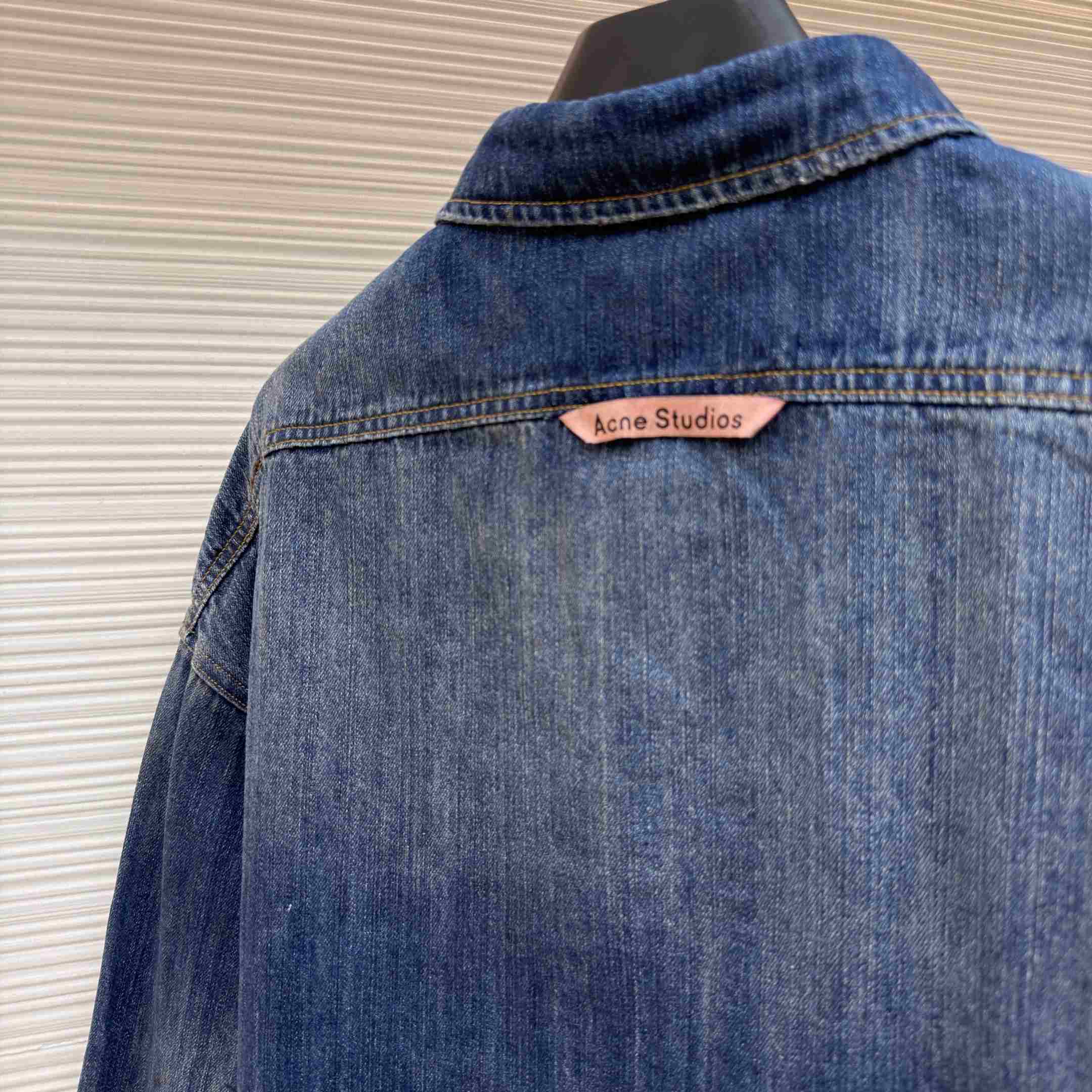 Acne Studios Denim Button-Up Shirt - DesignerGu
