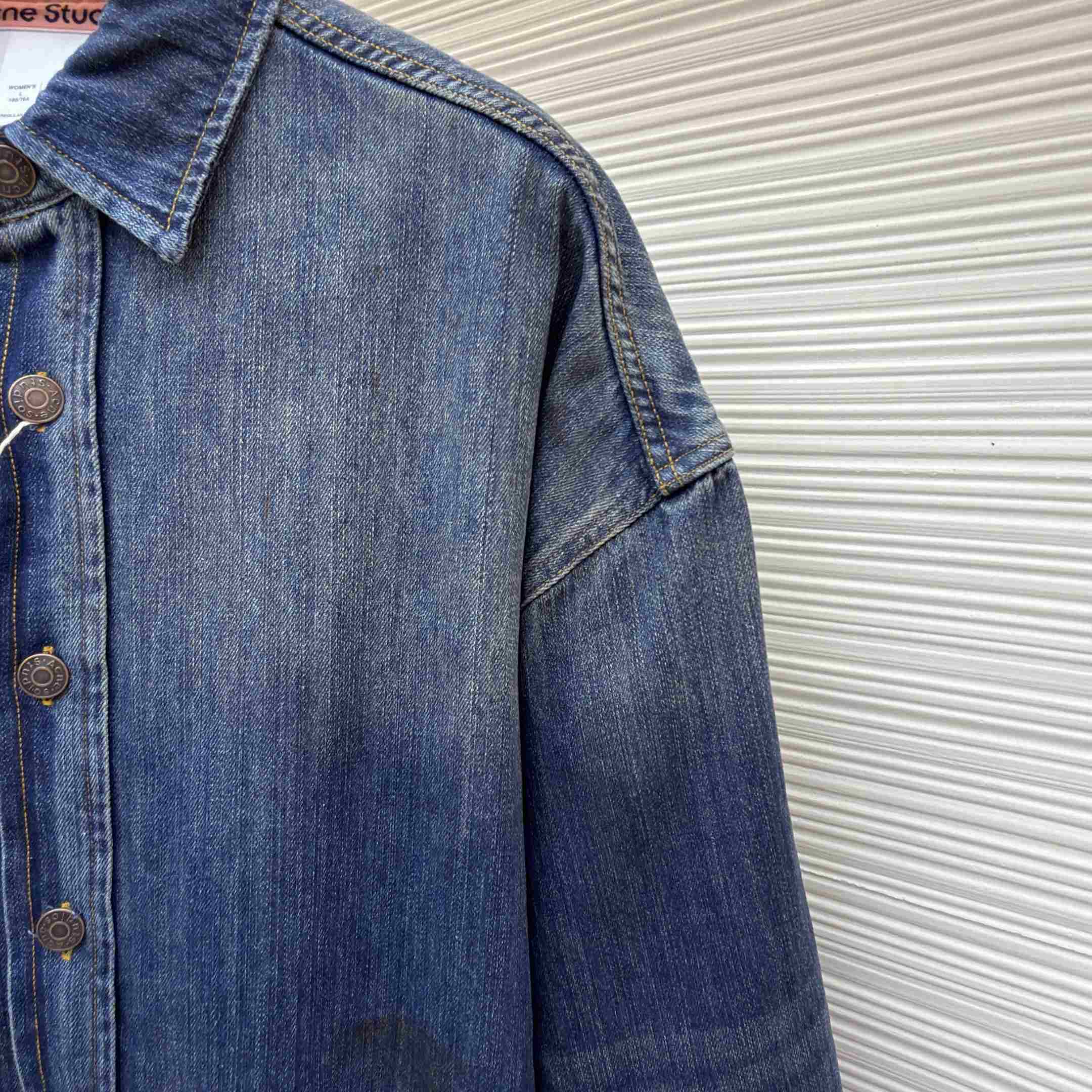 Acne Studios Denim Button-Up Shirt - DesignerGu