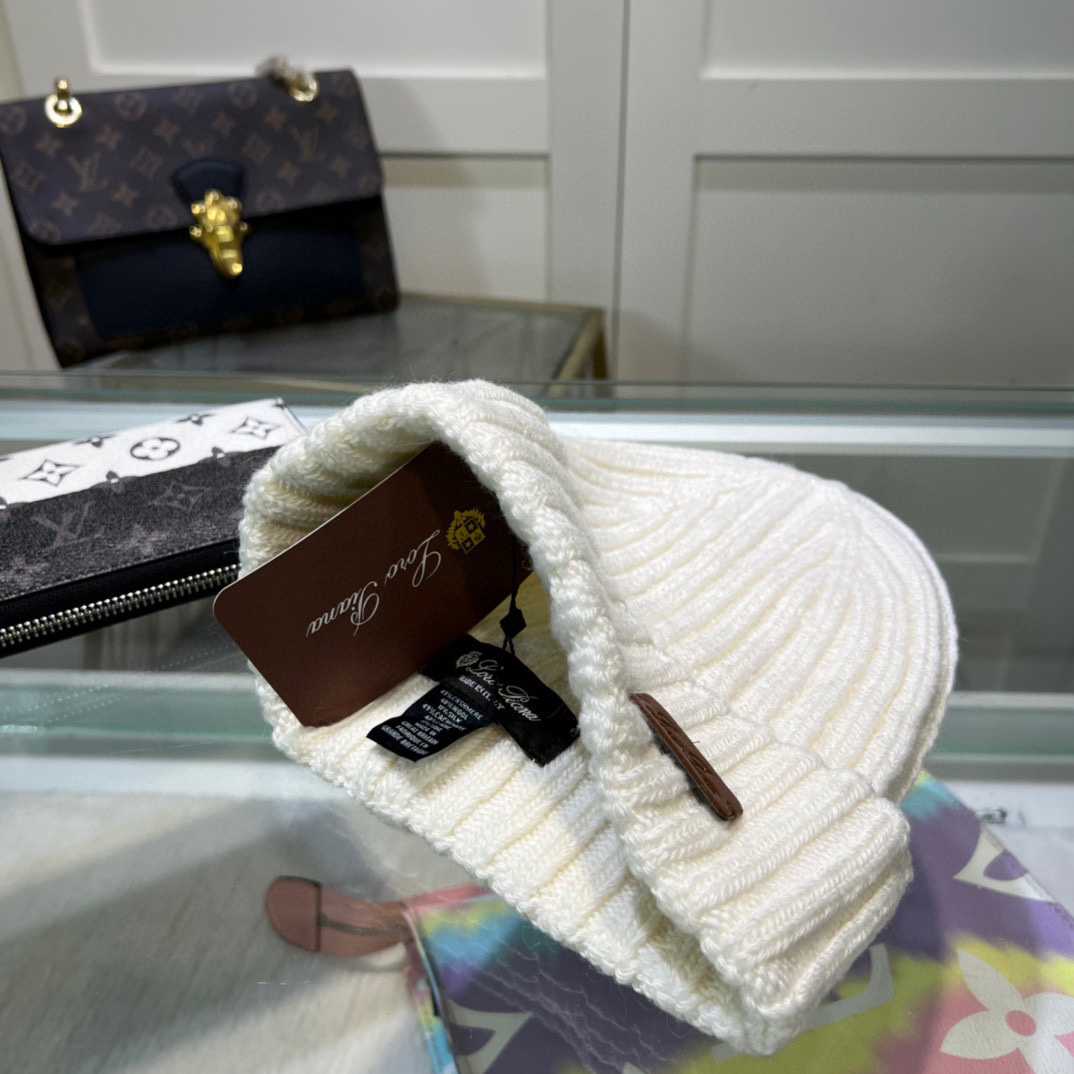 Loro Piana Niseko Leather-Trimmed Cotton Beanie - DesignerGu