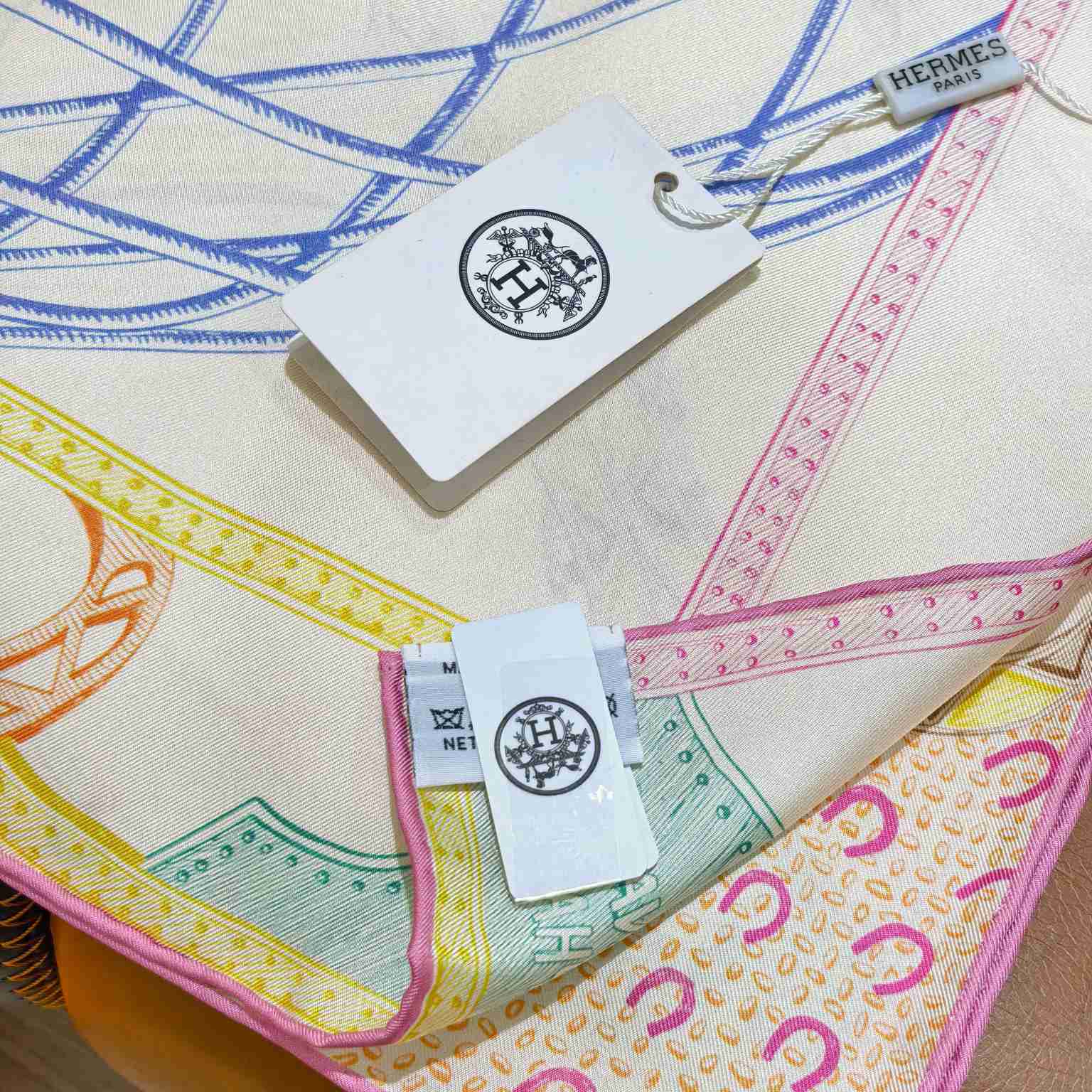 Hermes Chevaux d'Hephaistos Scarf 90 - DesignerGu