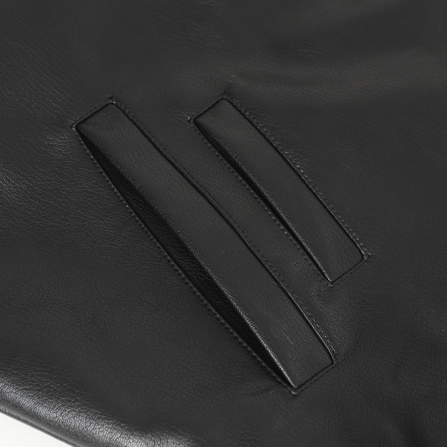 Chrome Hearts Black Leather Cross Western Jacket - DesignerGu