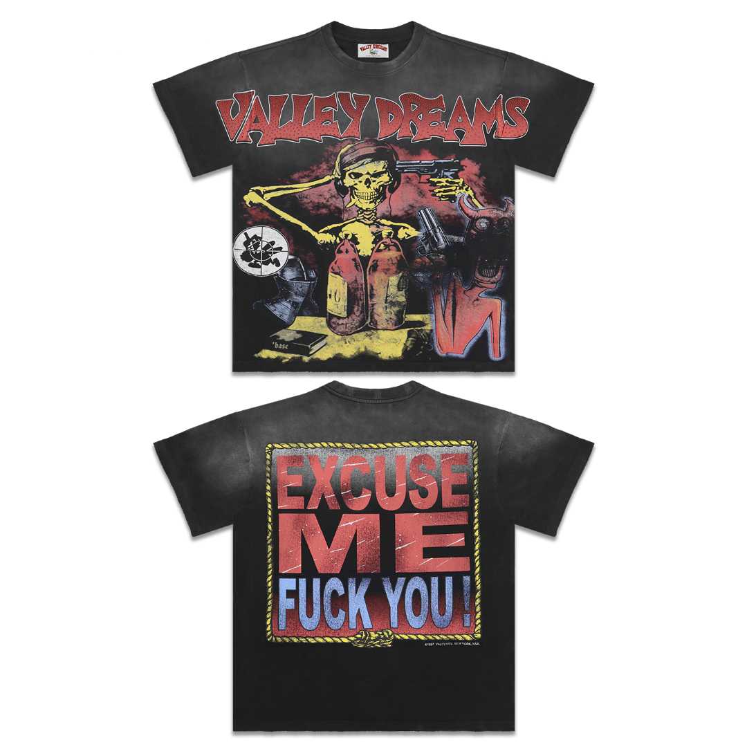 Vale Forever Coma Bling Tee Black - DesignerGu