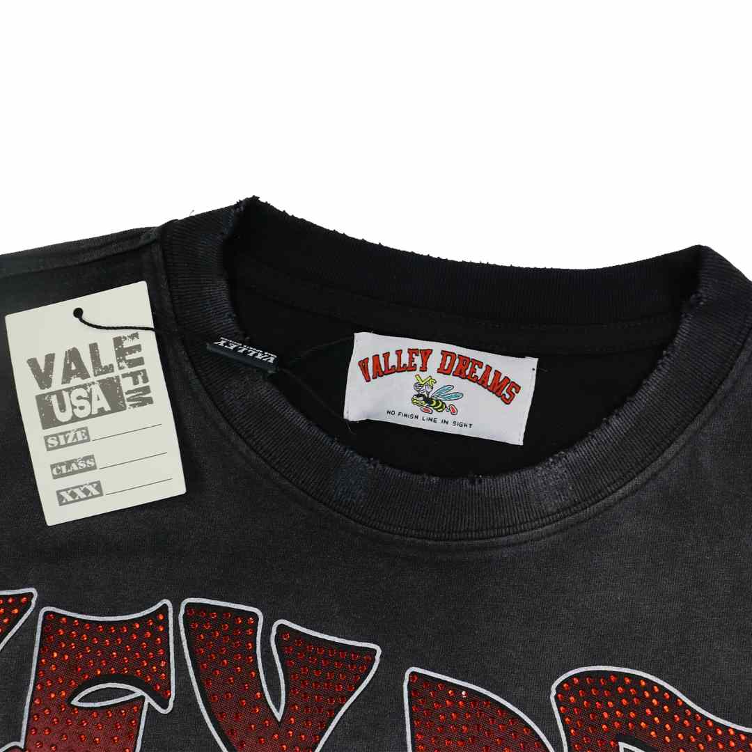 Vale Forever Coma Bling Tee Black - DesignerGu