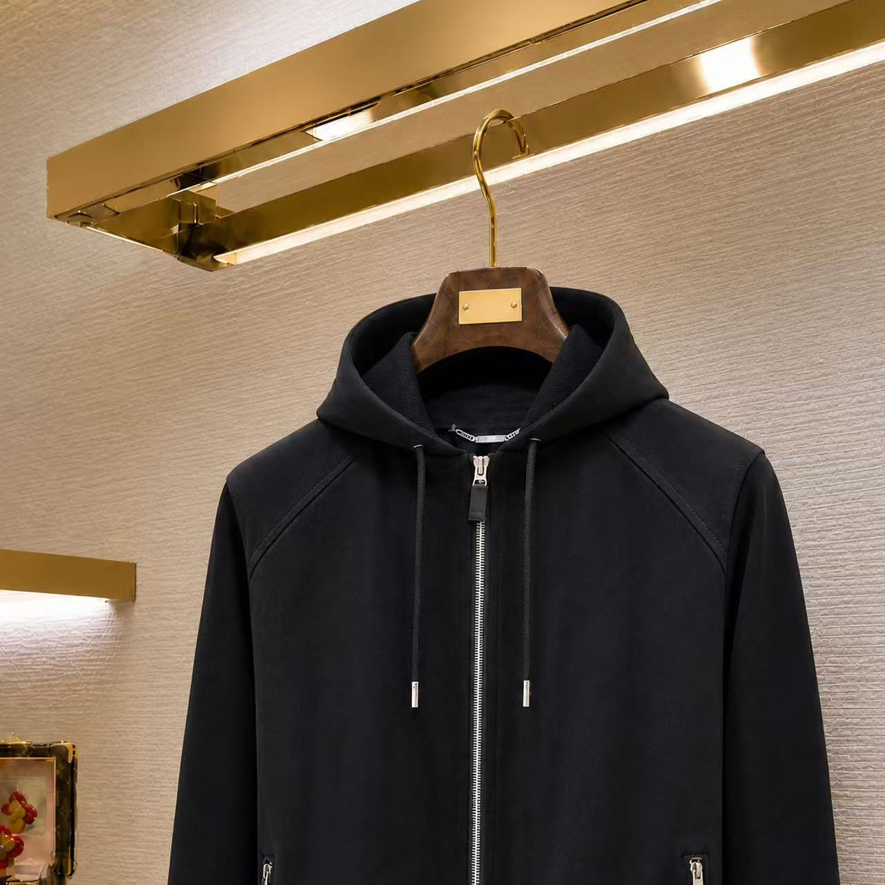 Dior Icons Zipped Hooded Sweatshirt - DesignerGu