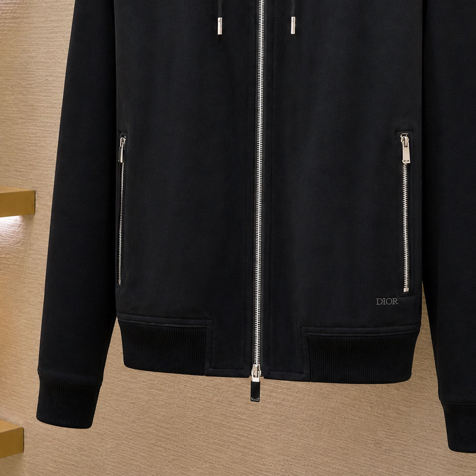 Dior Icons Zipped Hooded Sweatshirt - DesignerGu