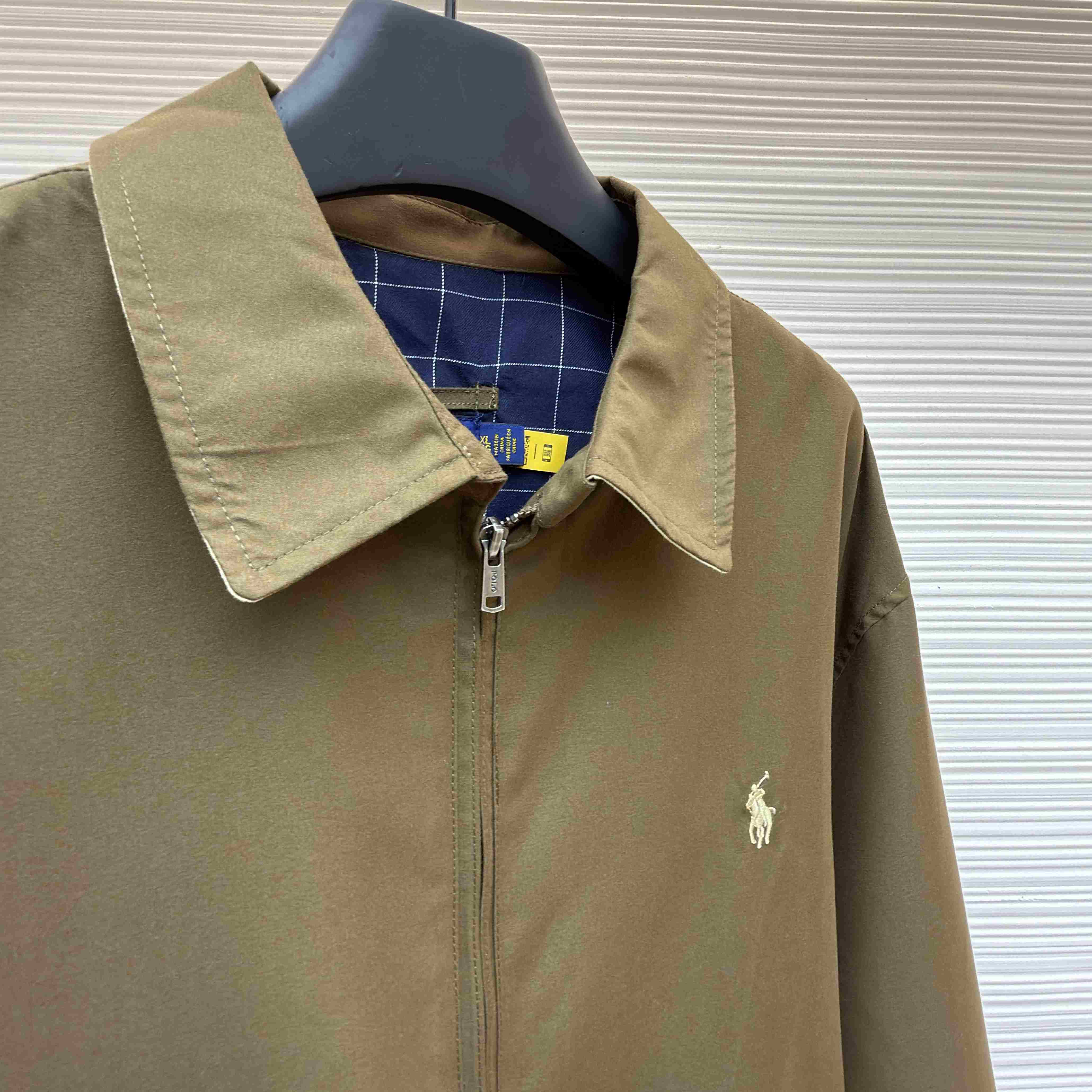 Polo Ralph Lauren Logo-Embroidered Elasticated-Hem Jacket - DesignerGu