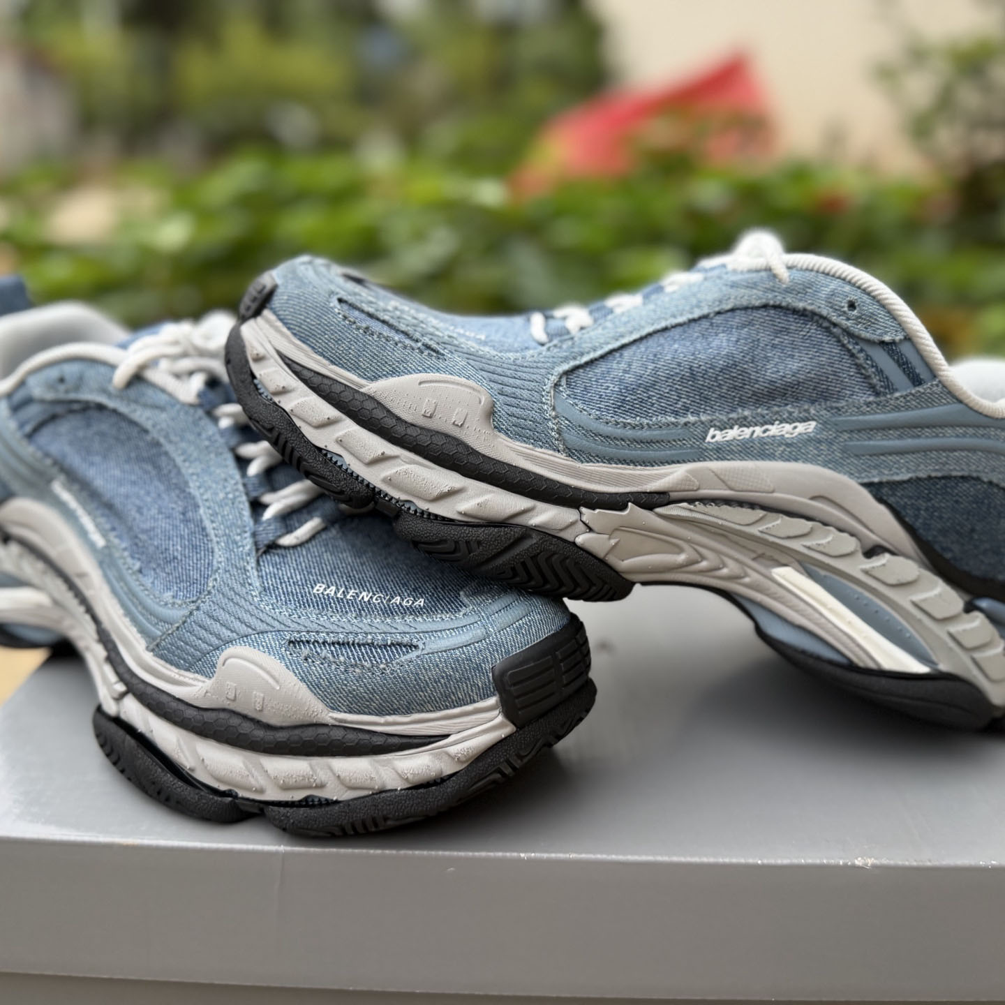 Balenciaga Triple S.2 .2 Denim Sneaker  - DesignerGu