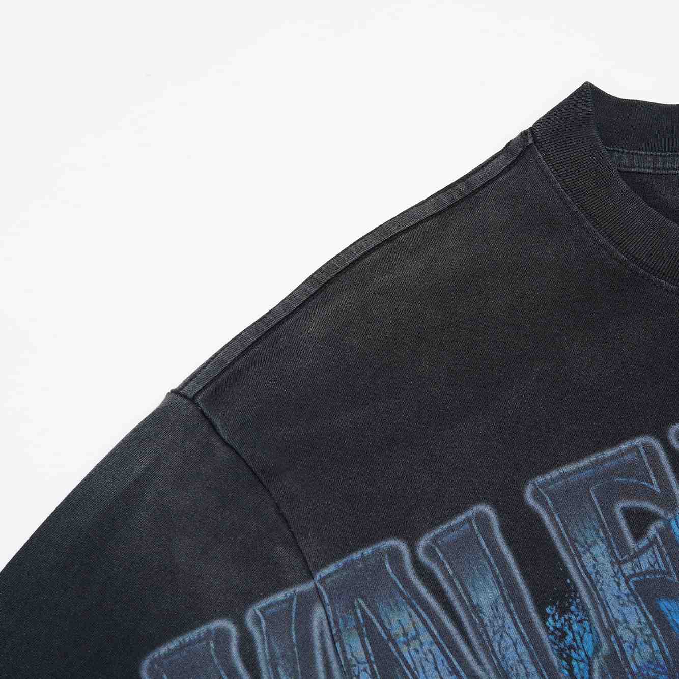  Vale Forever Dog Tag Big Tee Black - DesignerGu