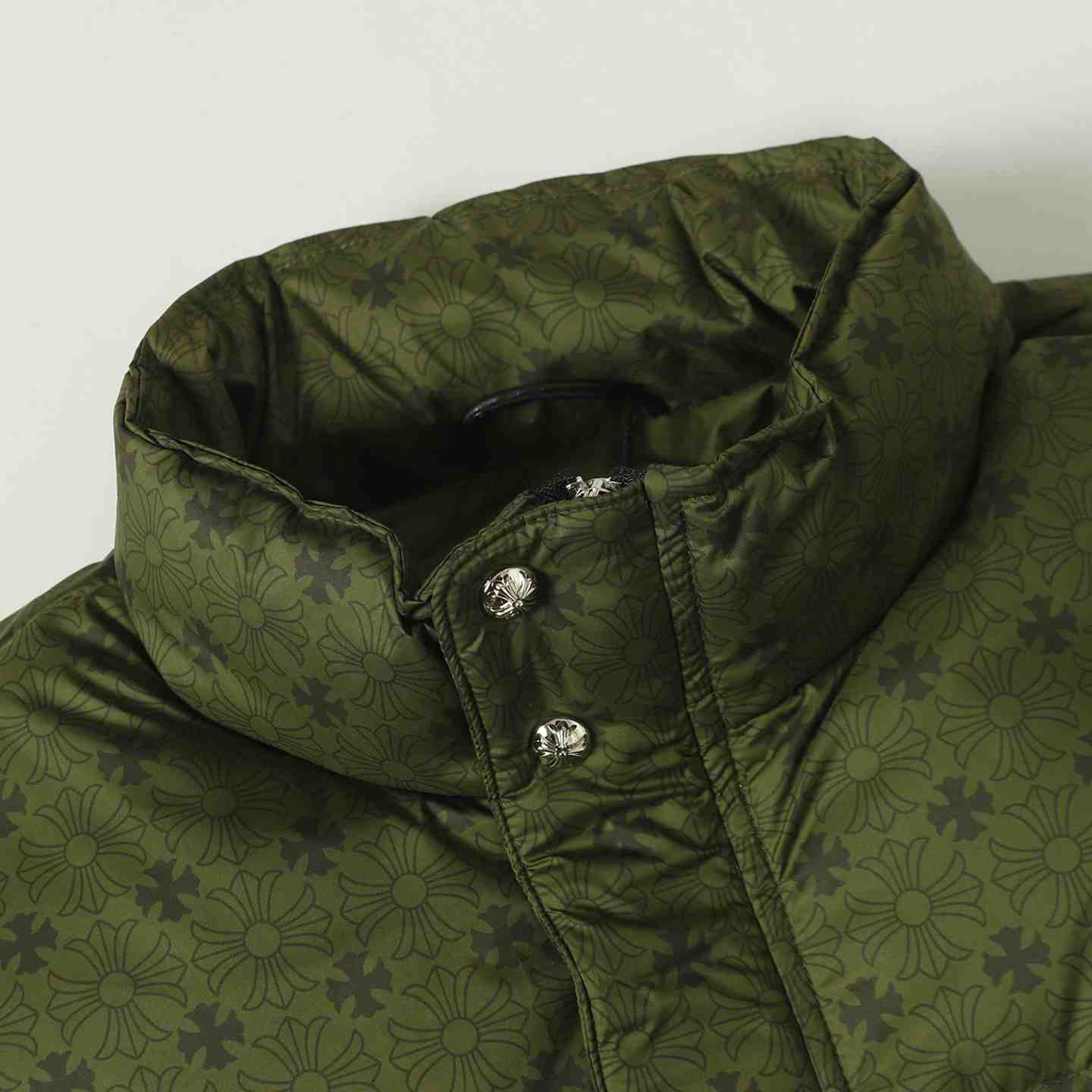 Chrome Hearts Monogram Stiff Puffer Jacket - DesignerGu