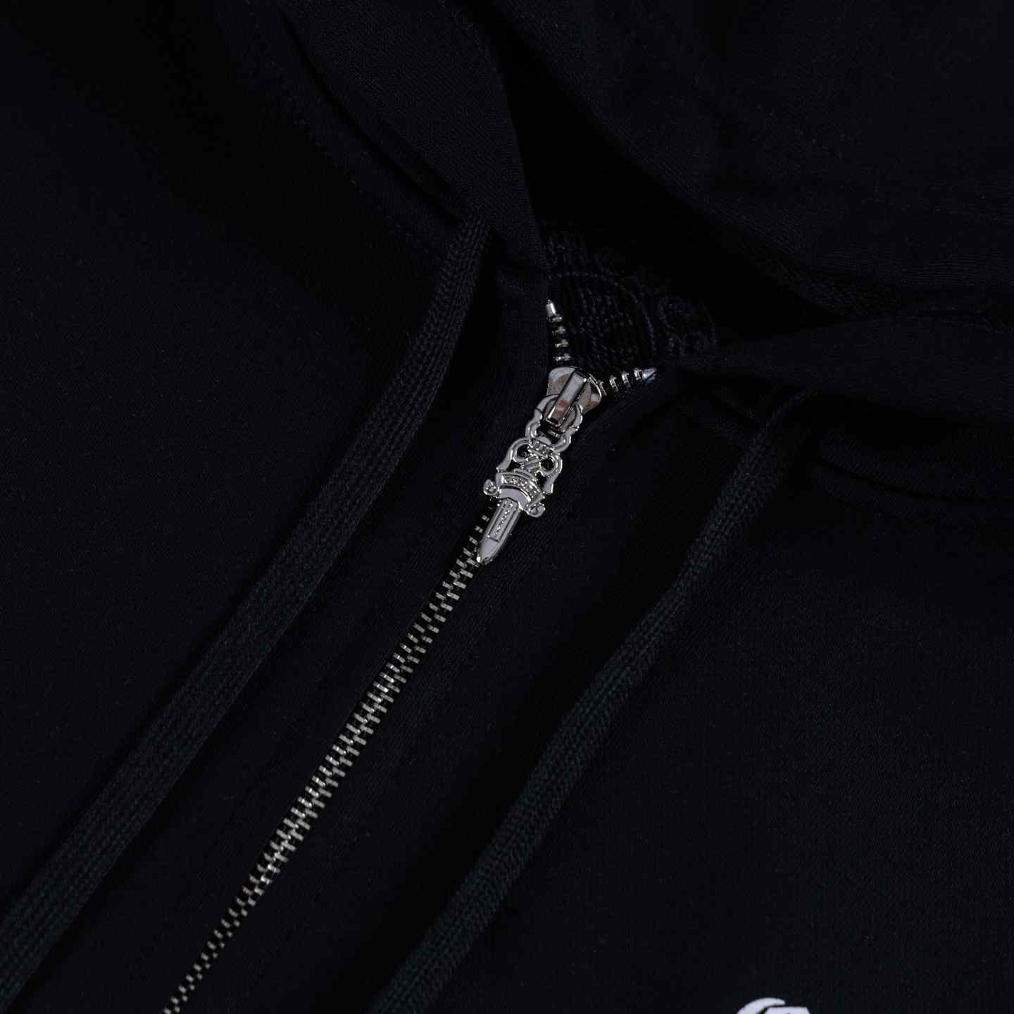 Chrome Hearts Eyechart Zip Up Hoodie - DesignerGu