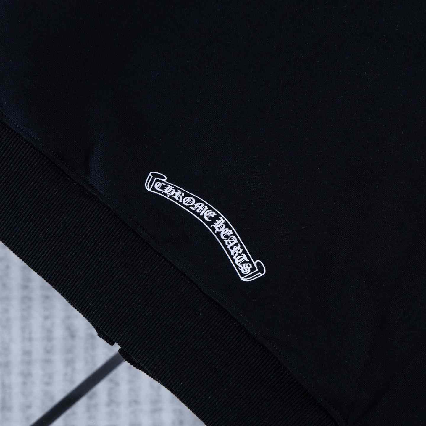 Chrome Hearts Eyechart Zip Up Hoodie - DesignerGu