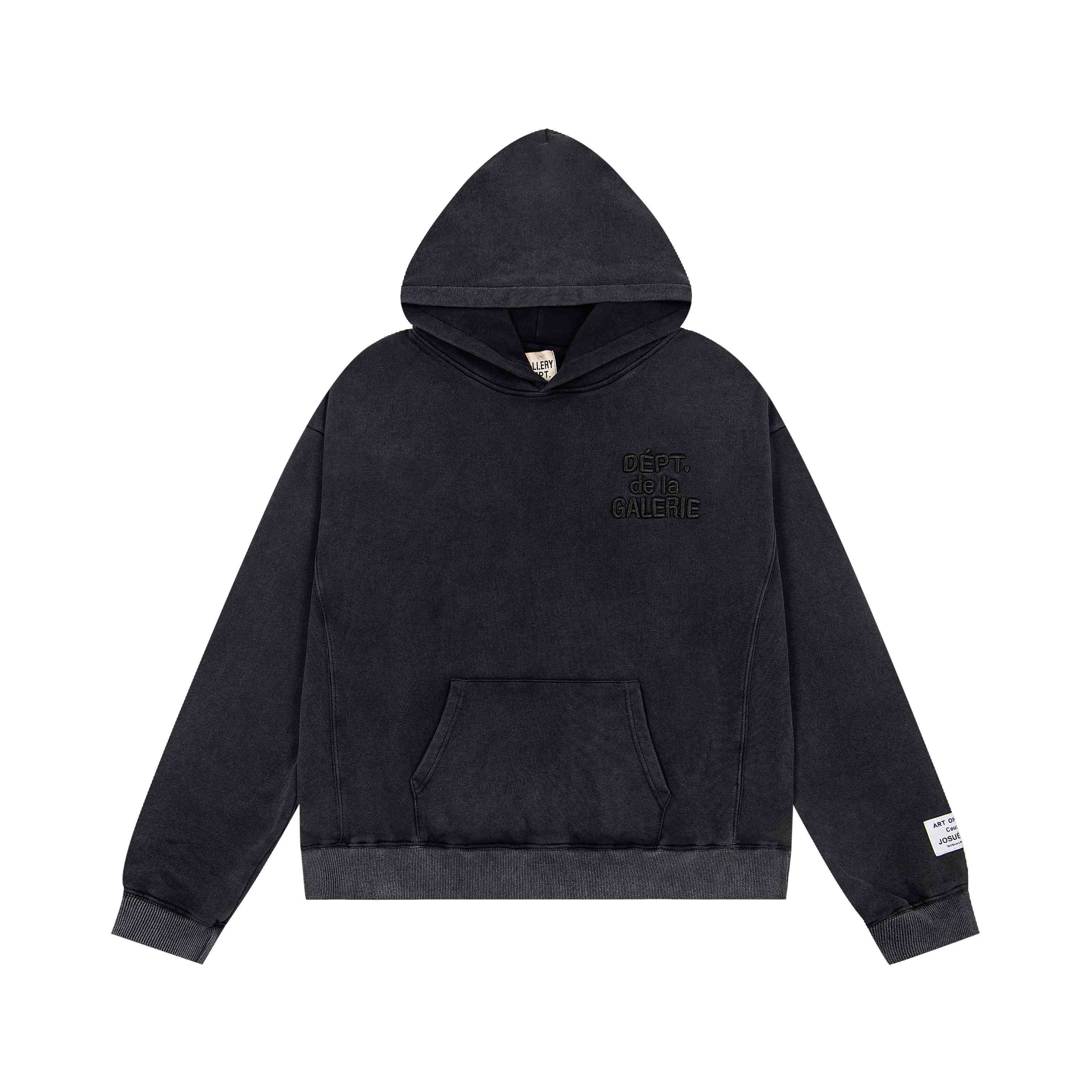 Gallery Dept. Logo Hoodie 'Black' - DesignerGu