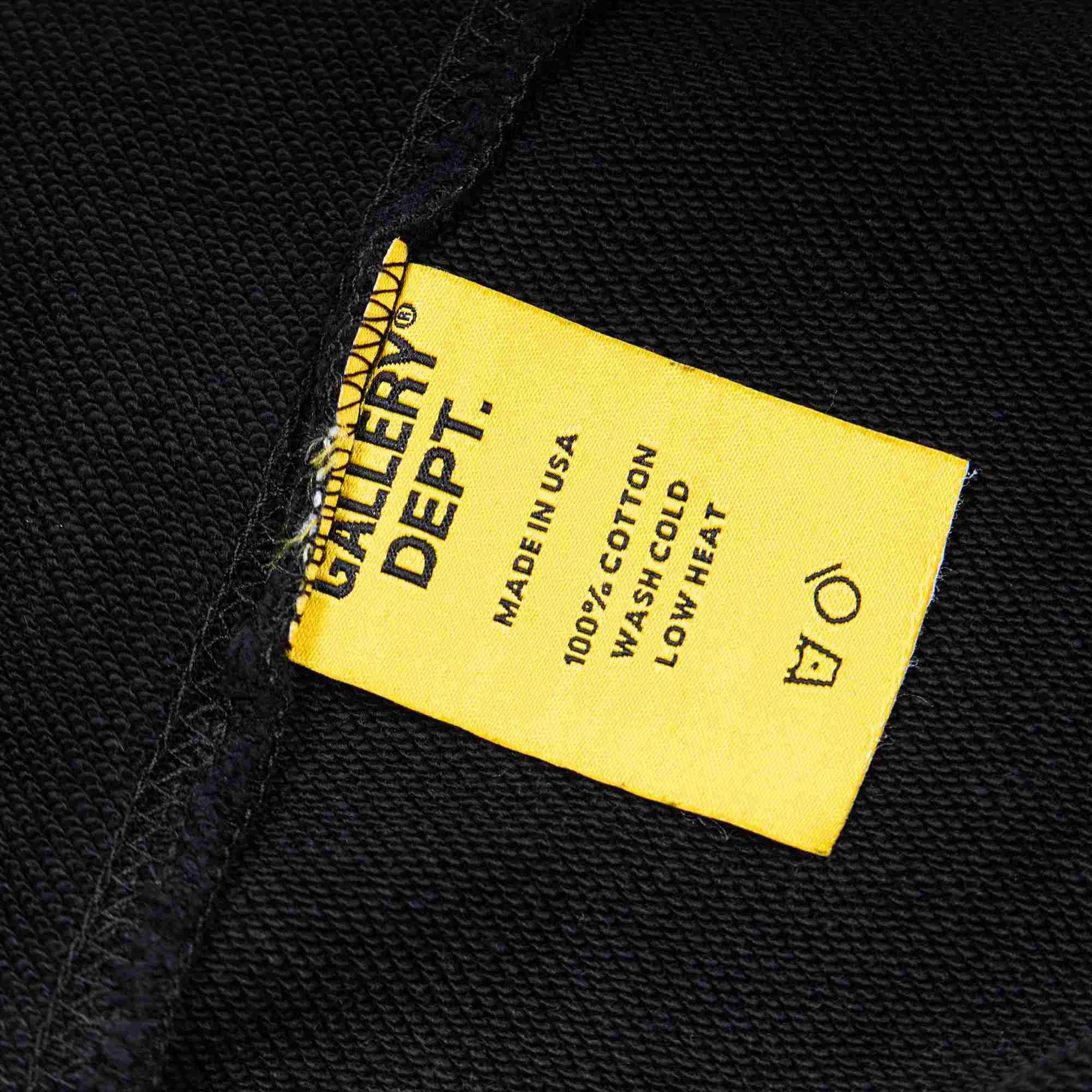 Gallery Dept. Logo Hoodie 'Black' - DesignerGu