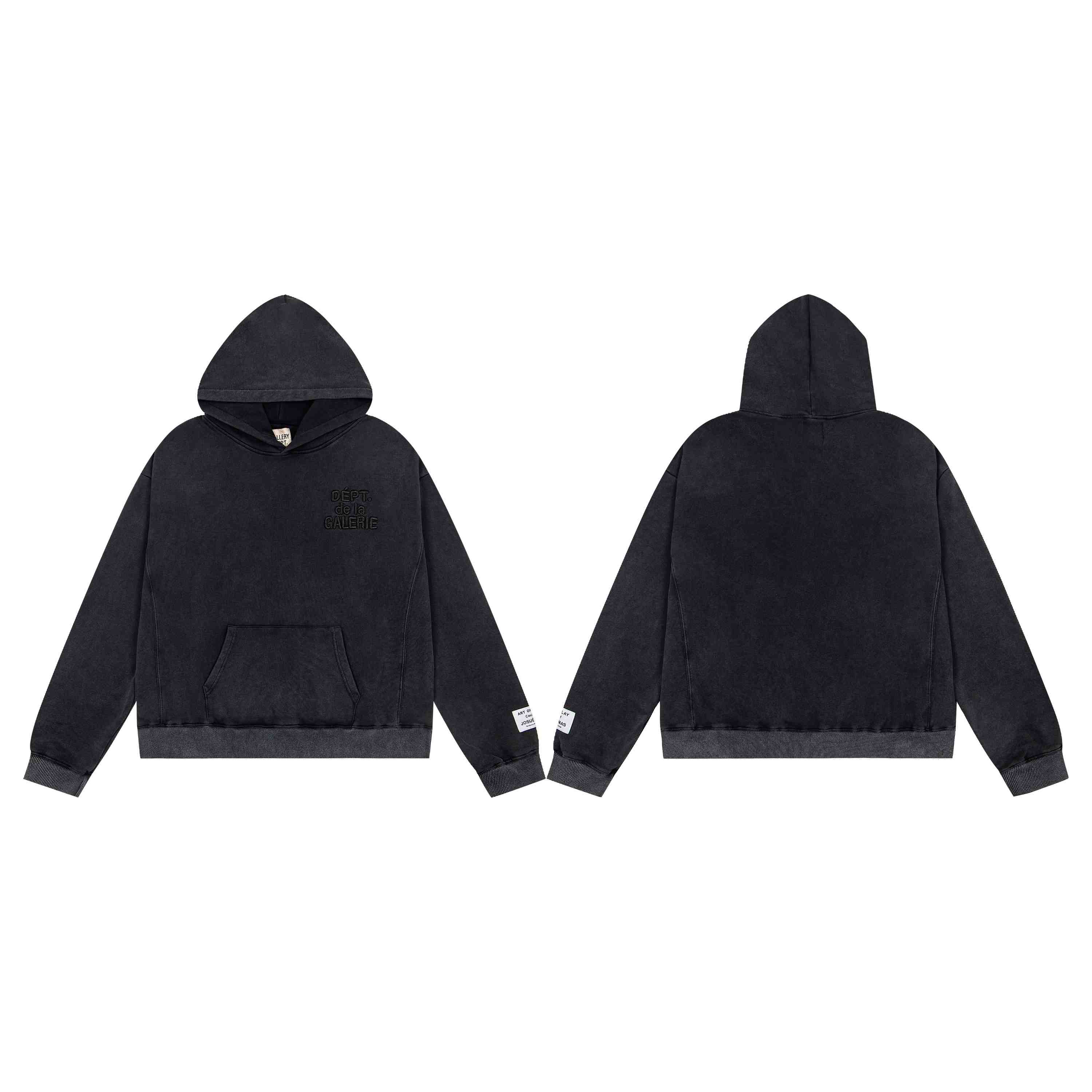 Gallery Dept. Logo Hoodie 'Black' - DesignerGu