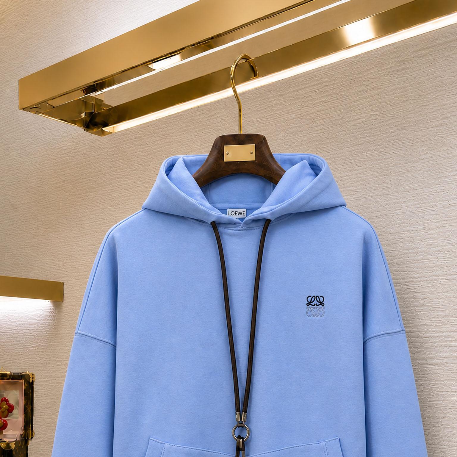 LOEWE Hoodie In Cotton - DesignerGu