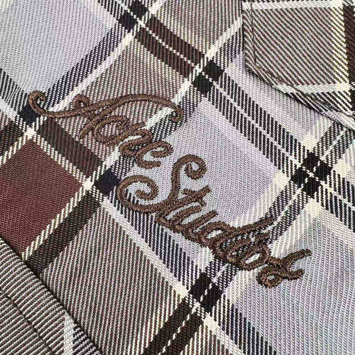 Acne Studios Gray Flannel Check Button-Up Shirt - DesignerGu