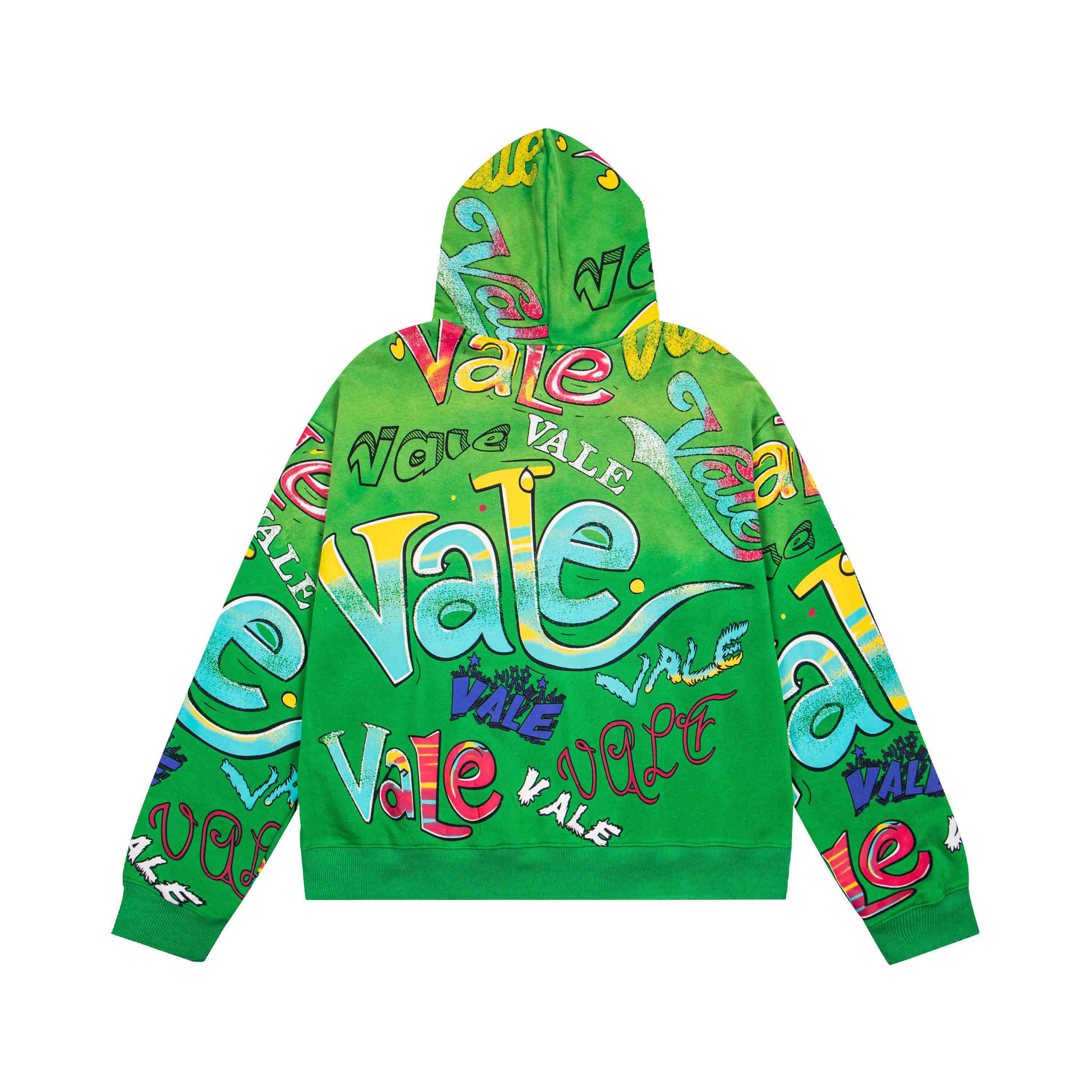 Vale Forever Spearmint Zip-Up Hoodie - DesignerGu