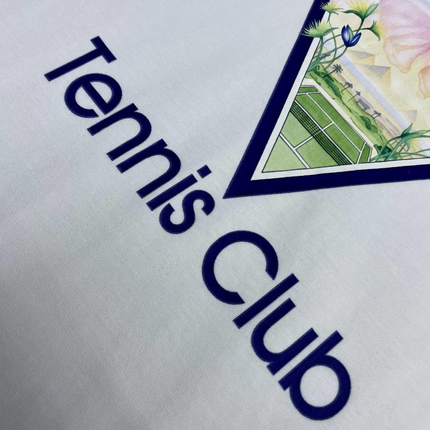 Casablanca White Tennis Club Icon Short Sleeve T‑Shirt C1192 - DesignerGu