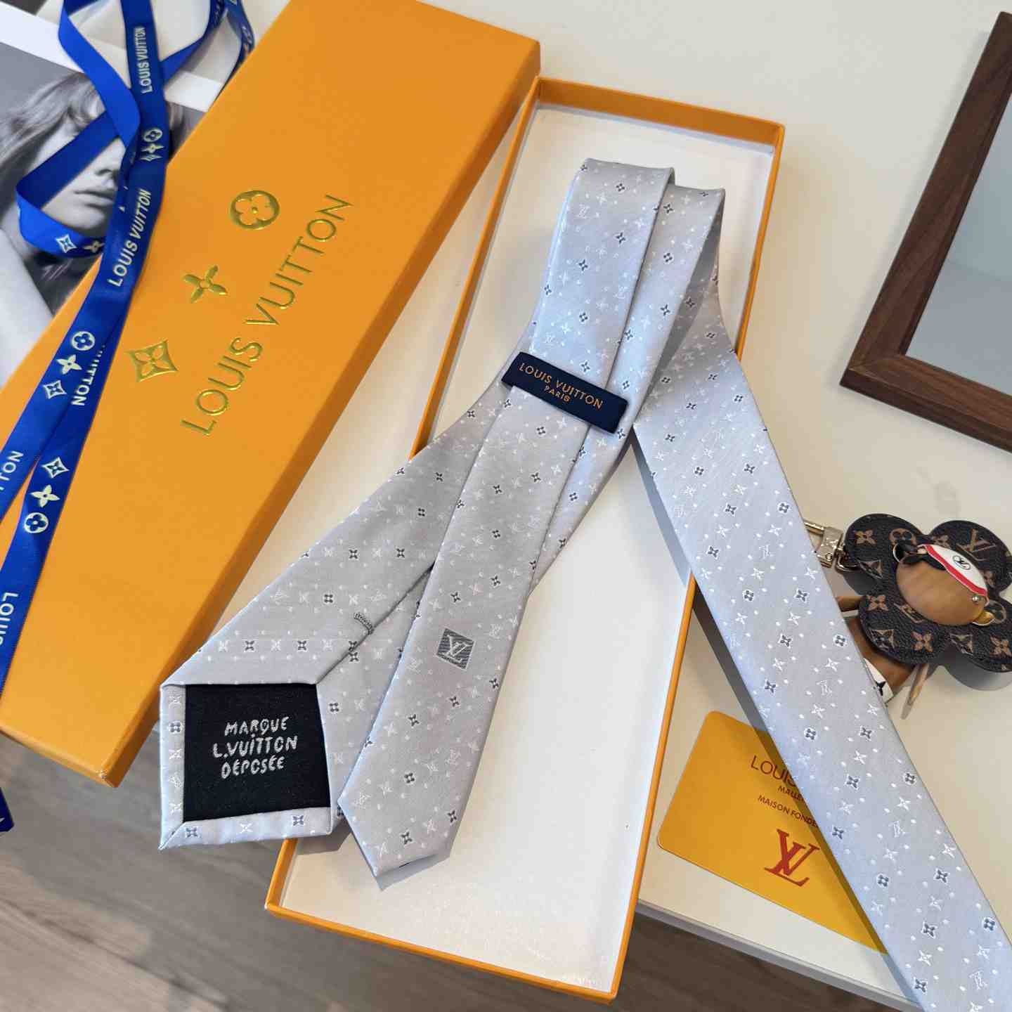 Louis Vuitton Stormy Monogram Tie M97811 - DesignerGu