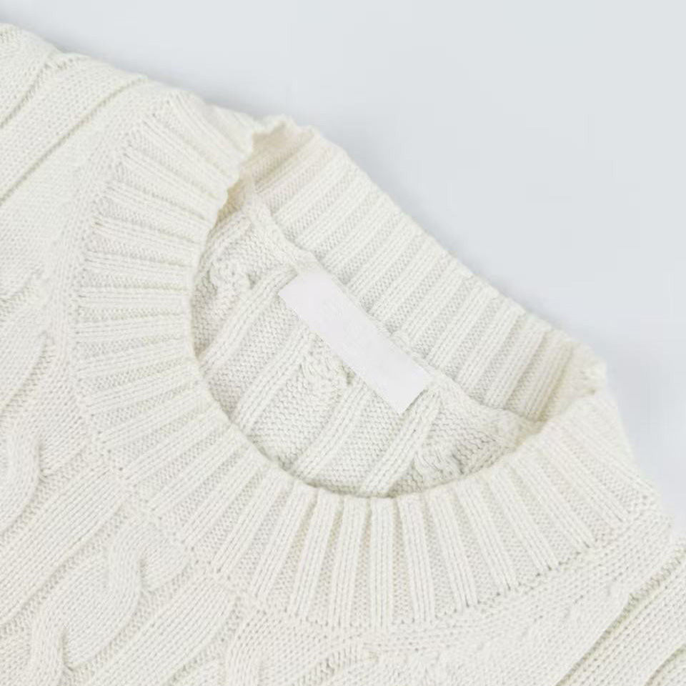 Prada Cotton Crew-Neck Sweater - DesignerGu