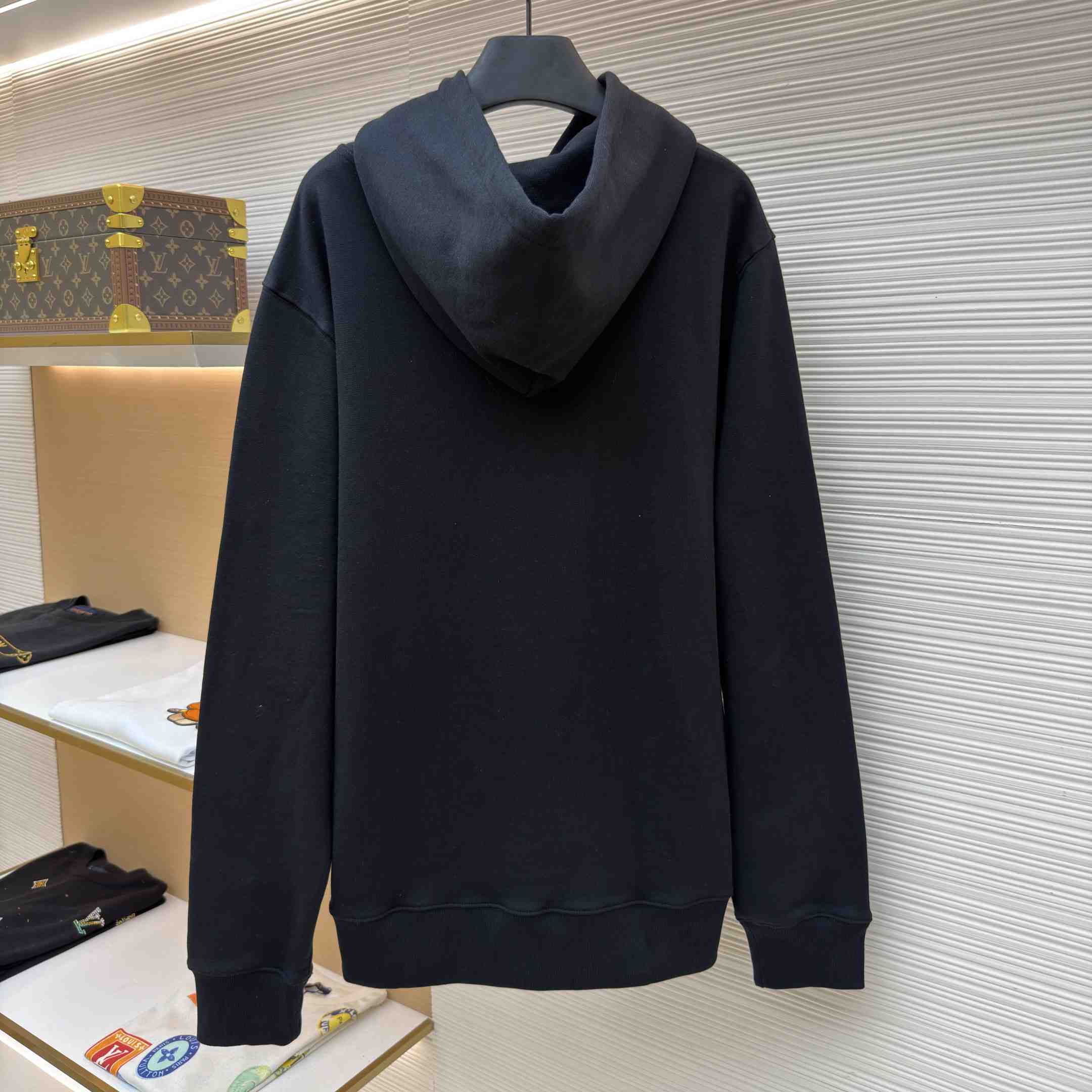 Burberry Logo Cotton Hoodie - DesignerGu