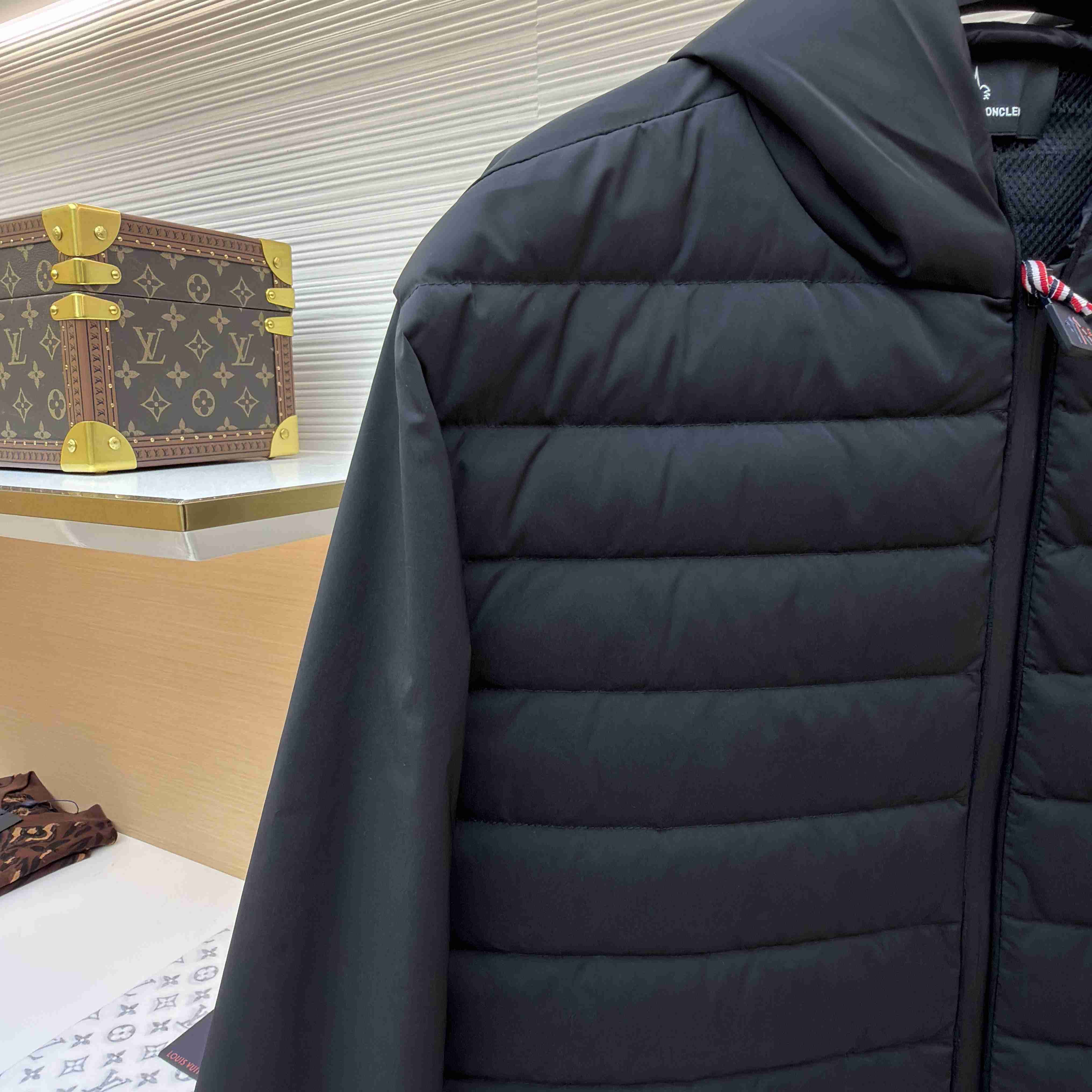 Moncler Padded Zip-Up Sweatshirt - DesignerGu