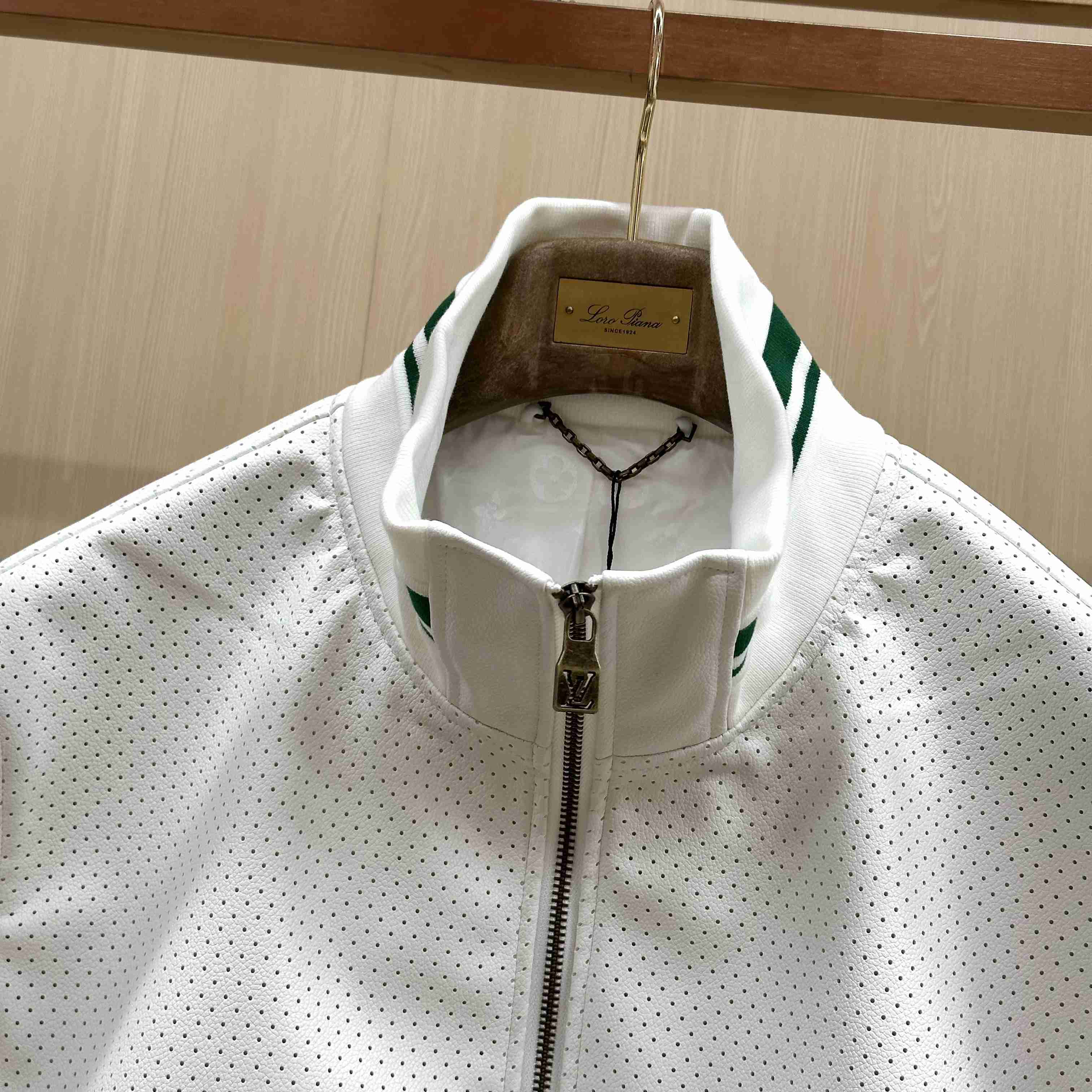Louis Vuitton Perforated Leather Tracktop 1AK6V6 - DesignerGu