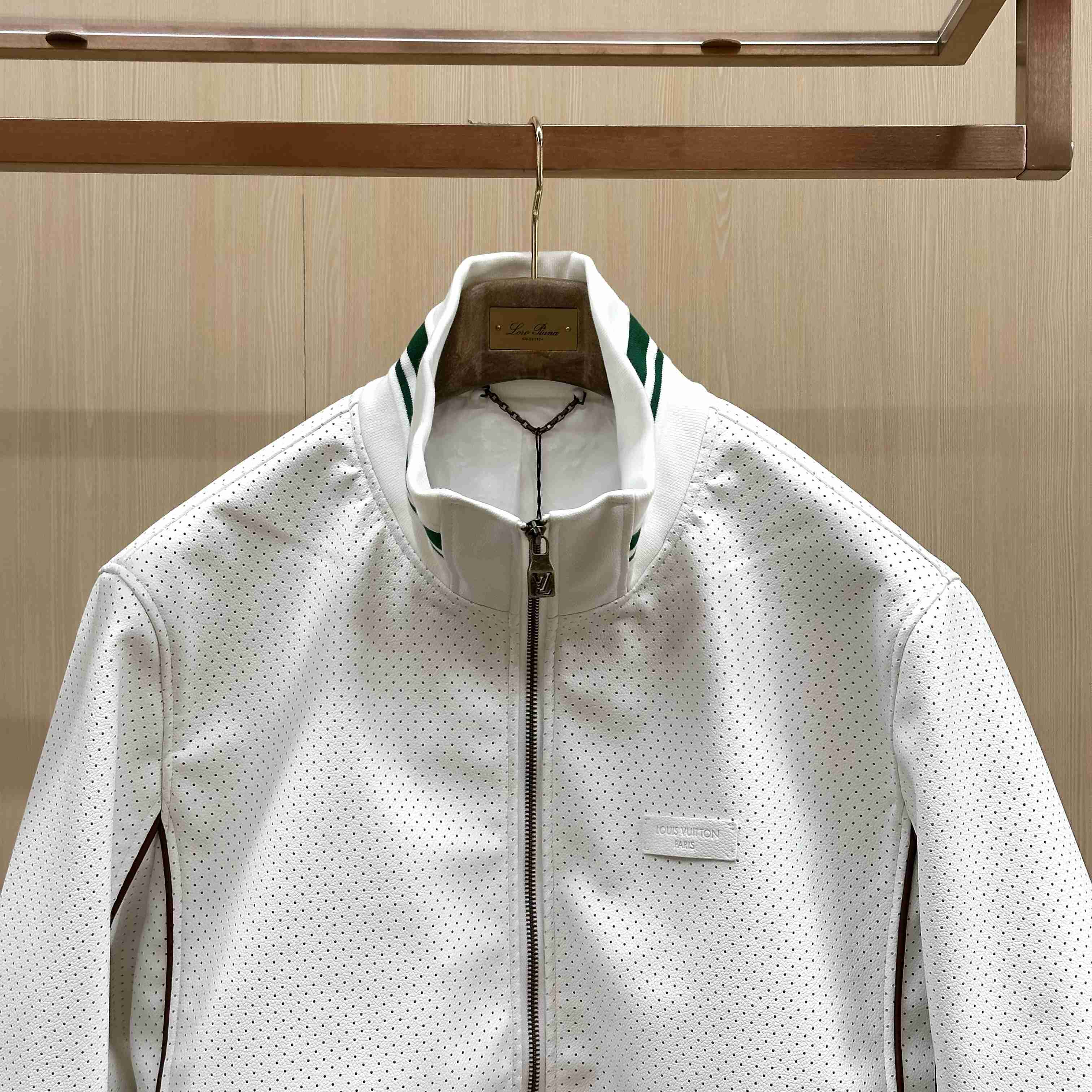 Louis Vuitton Perforated Leather Tracktop 1AK6V6 - DesignerGu