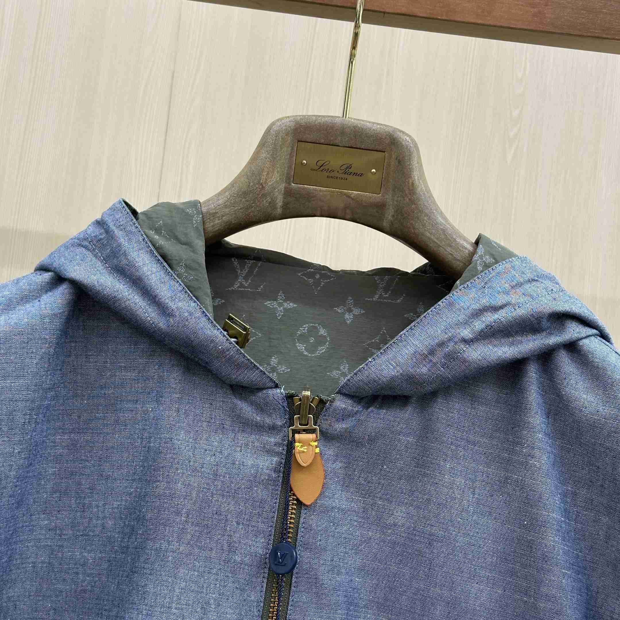 Louis Vuitton Reversible Monogram Reflective Windbreaker 1AKOFT - DesignerGu