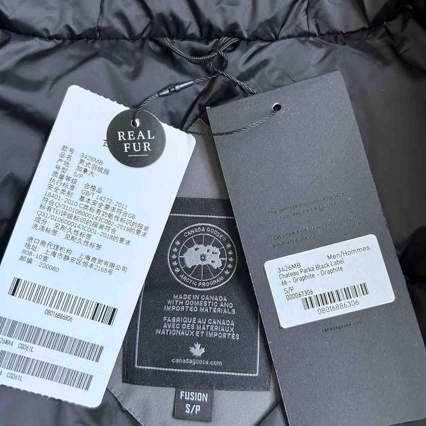 Canada Goose Chateau Parka Fusion Fit Jacket - DesignerGu