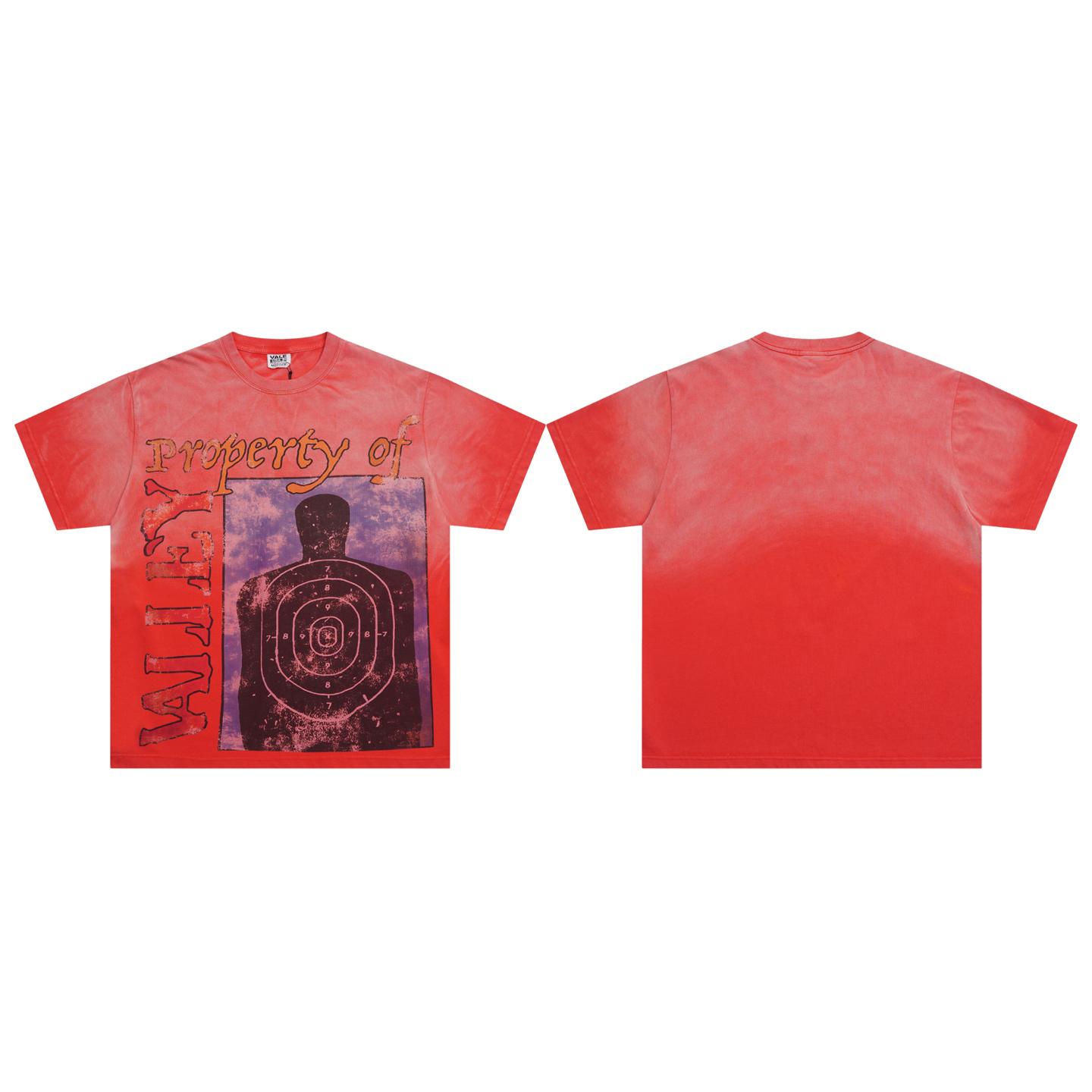 Vale Forever Red Target Practice Tee 'Red' - DesignerGu