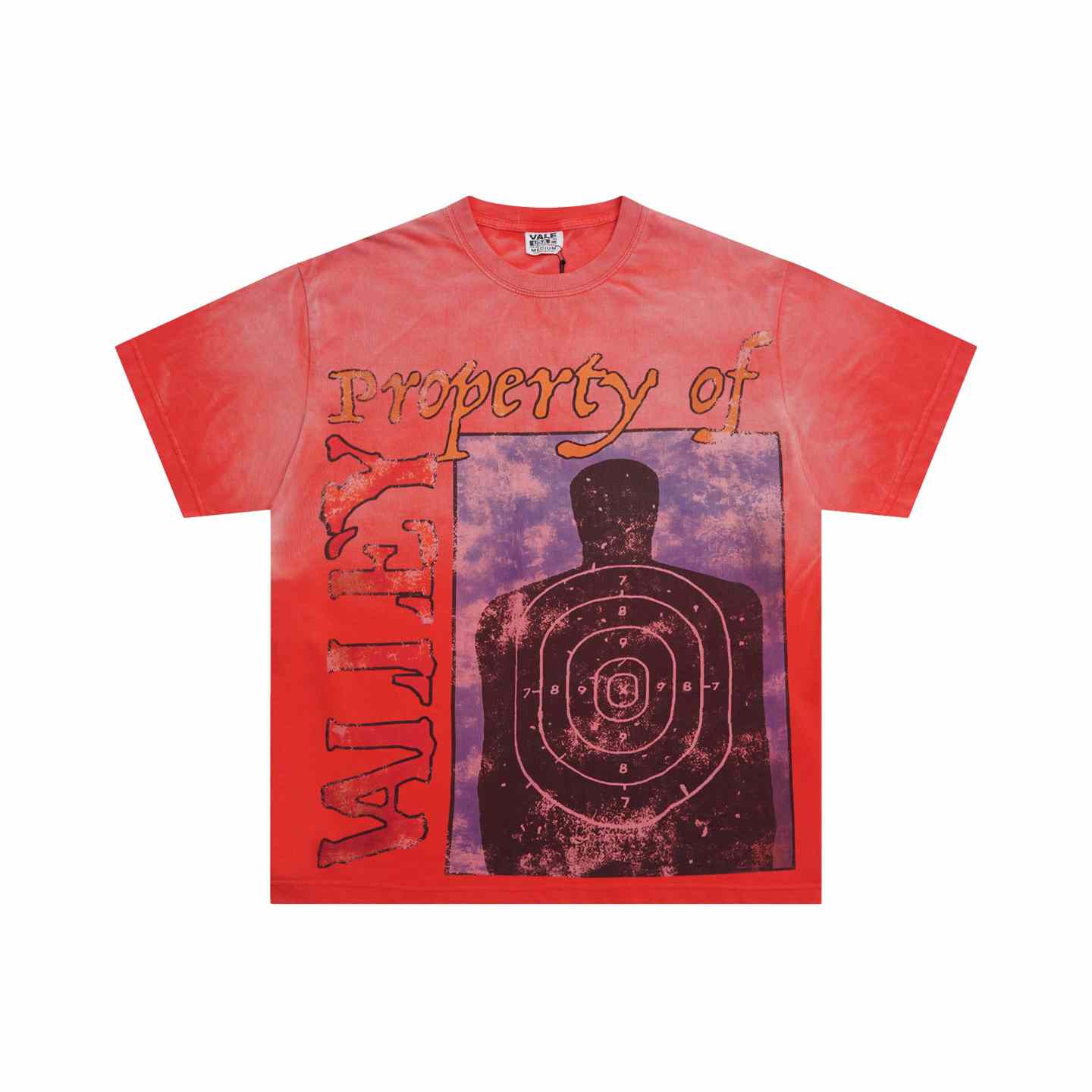 Vale Forever Red Target Practice Tee 'Red' - DesignerGu