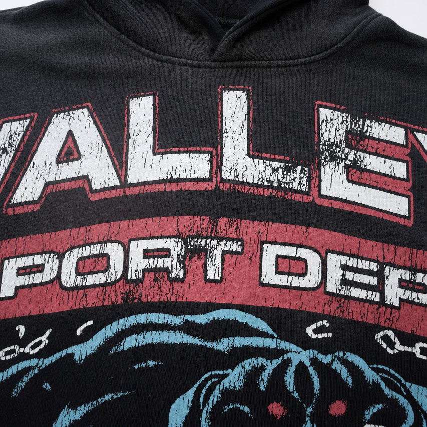 Vale Forever Big Dog Black Hoodie - DesignerGu