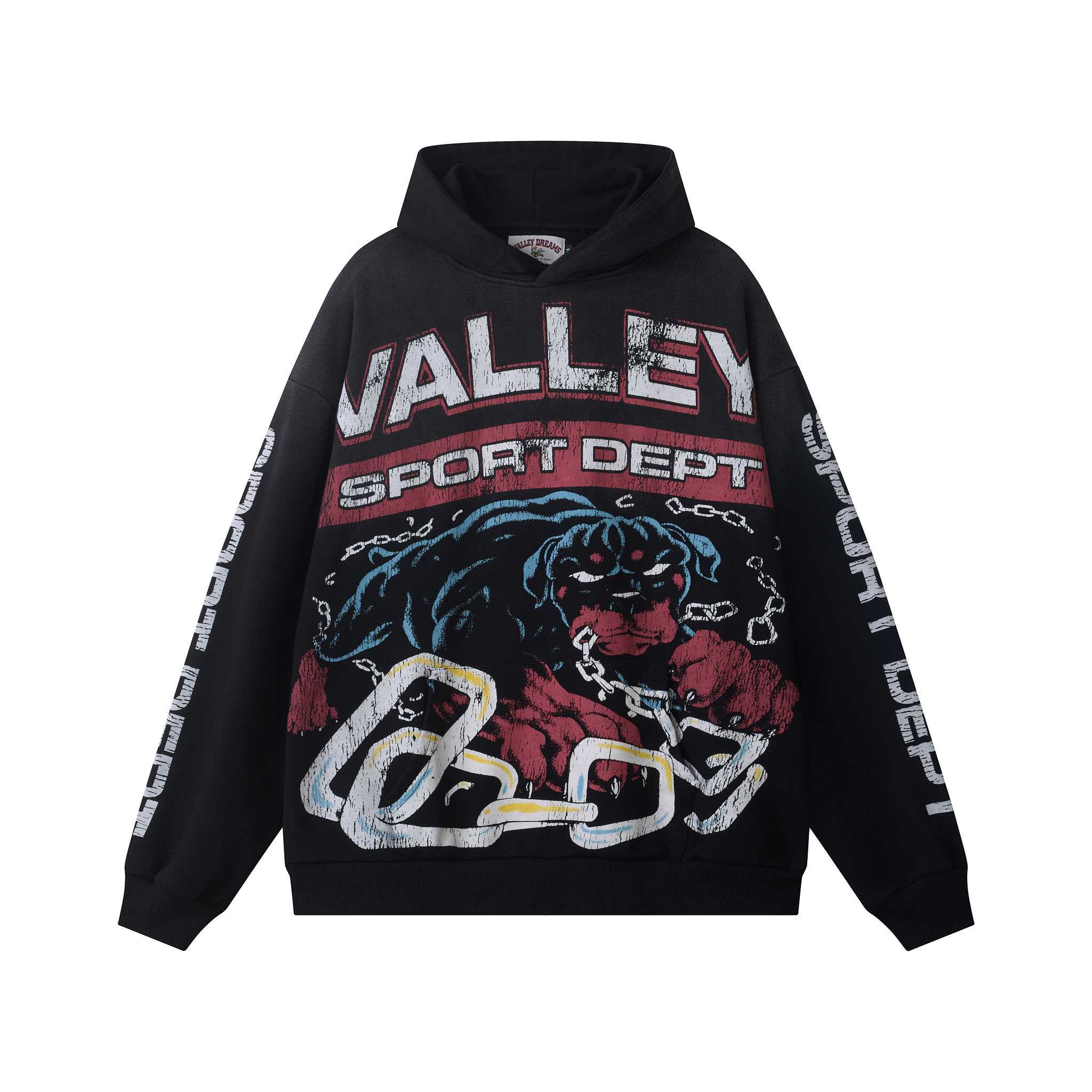 Vale Forever Big Dog Black Hoodie - DesignerGu