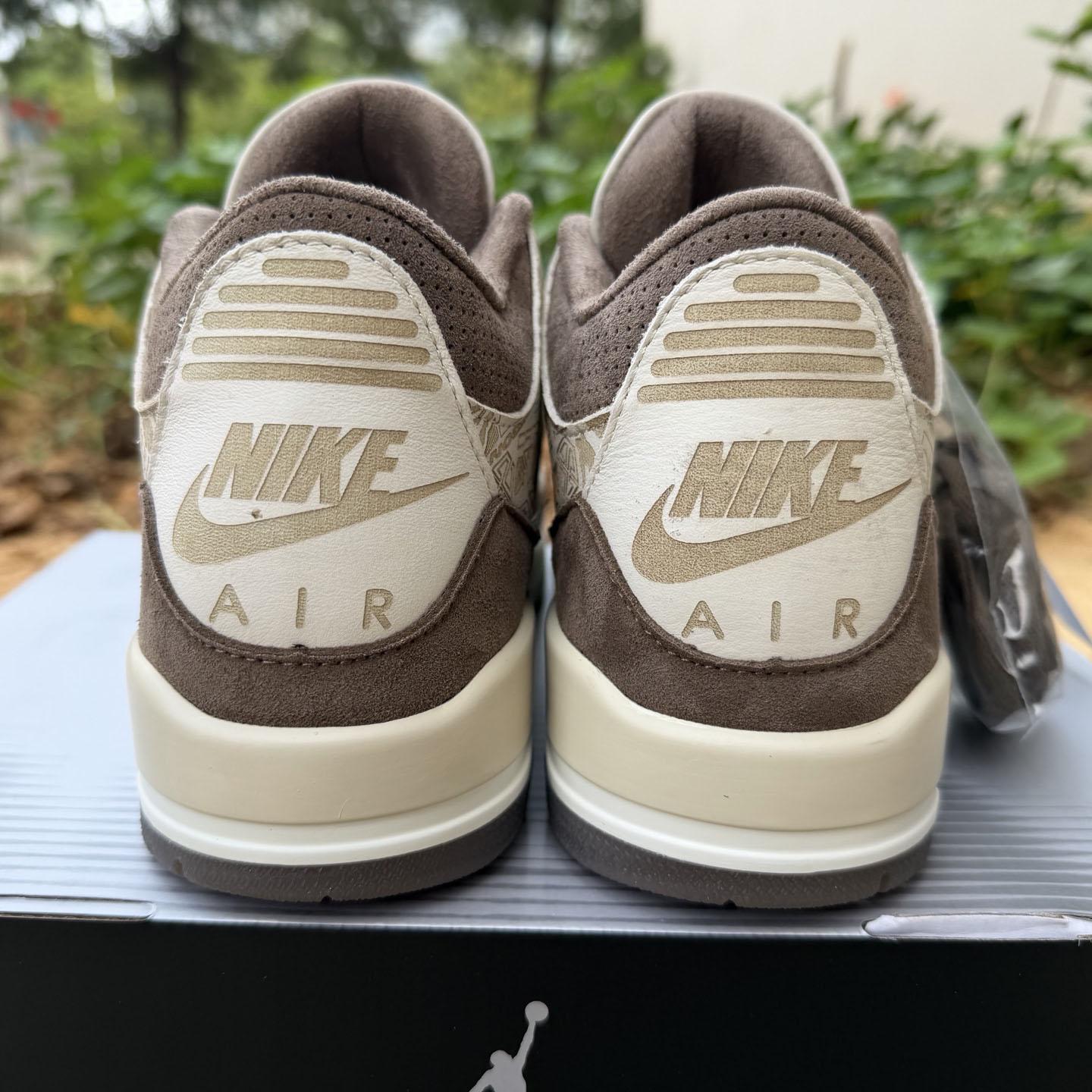 Air Jordan 3 Retro Laser Sneakers   JA1369-001 - DesignerGu